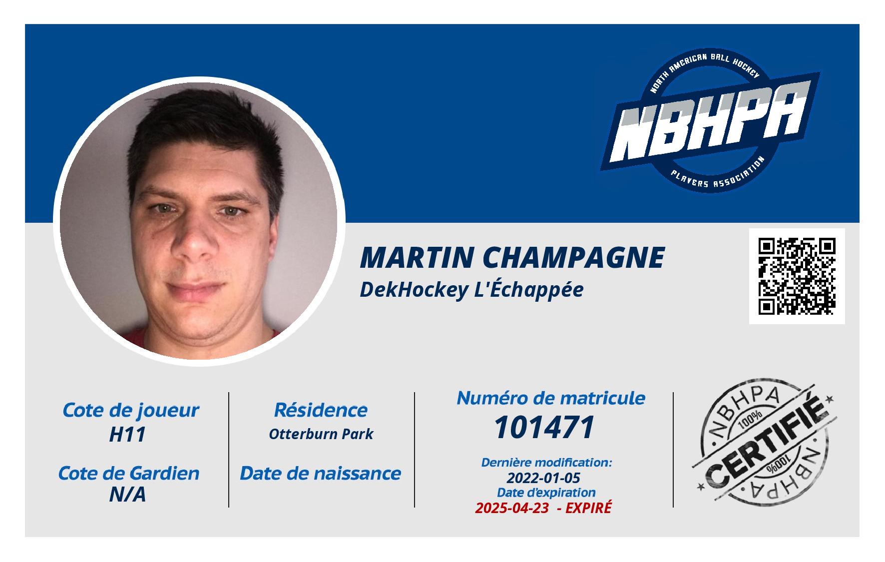 Martin Champagne