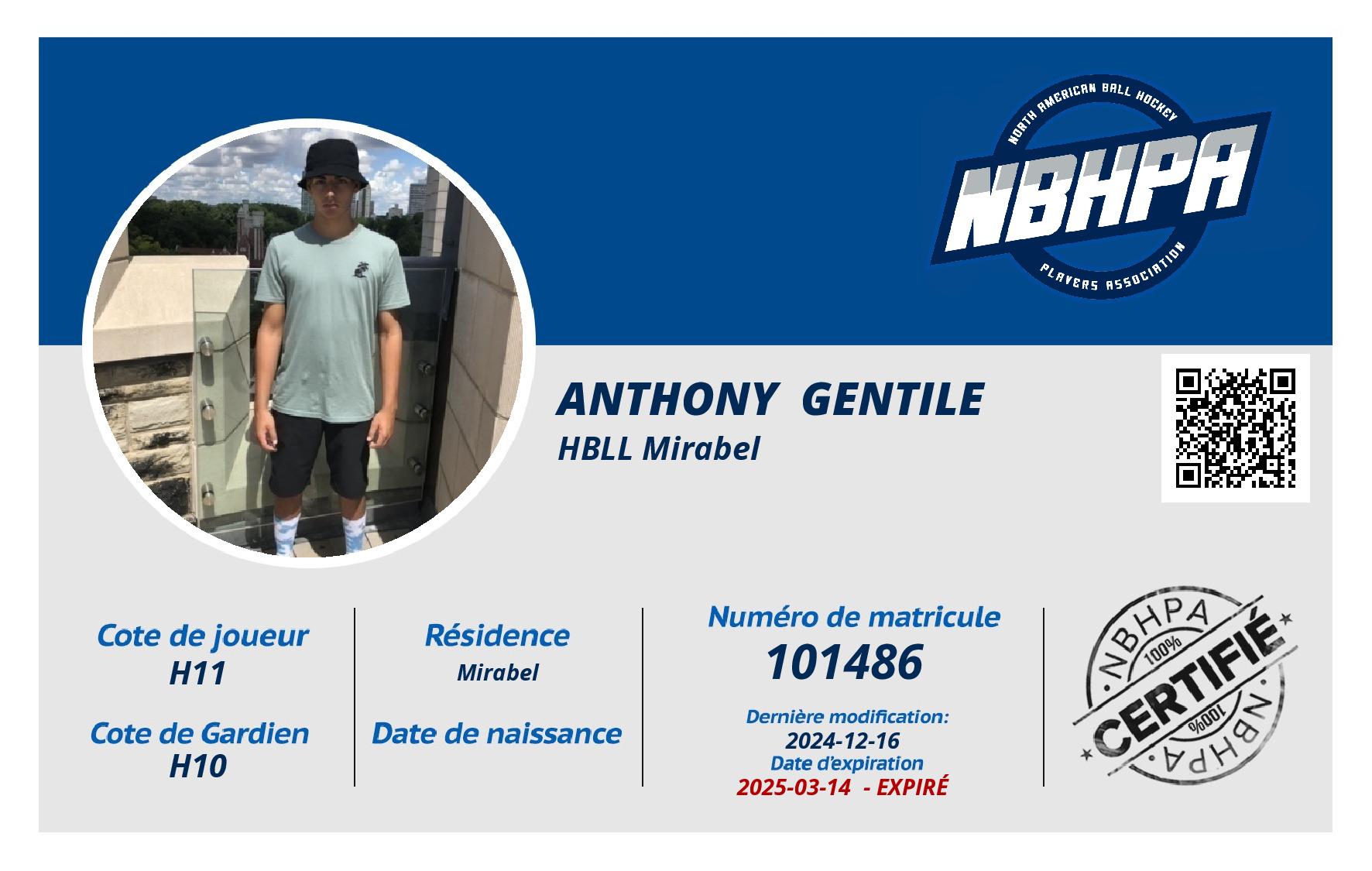 Anthony  Gentile