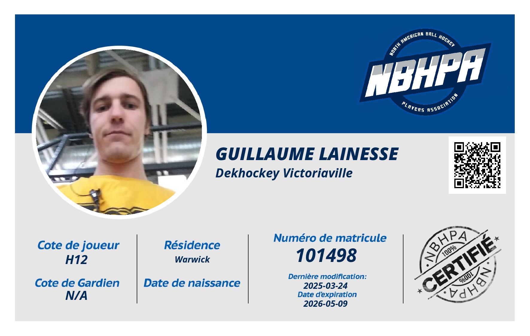 Guillaume Lainesse