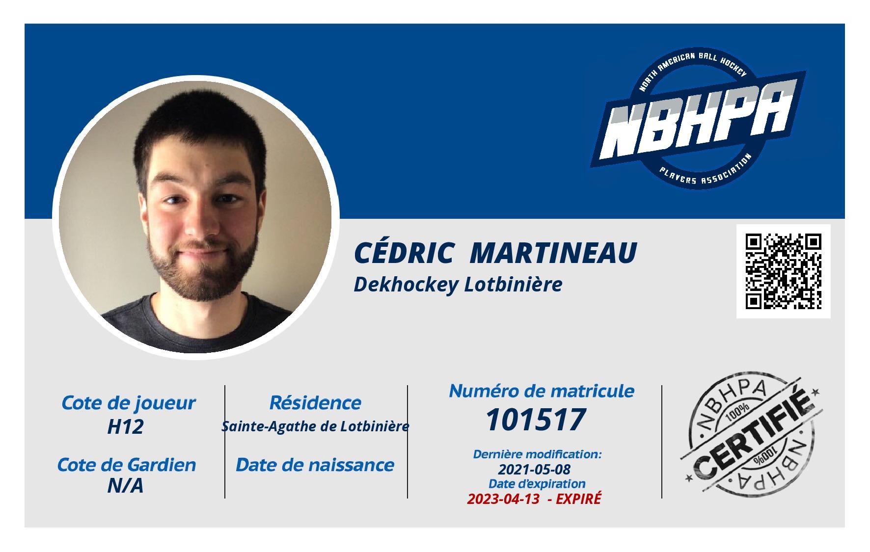 Cédric  Martineau