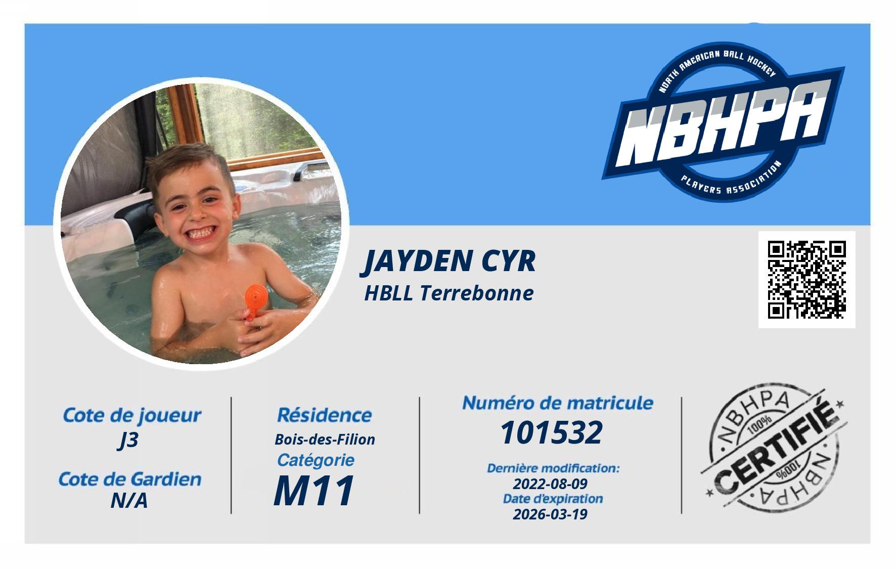 Jayden Cyr