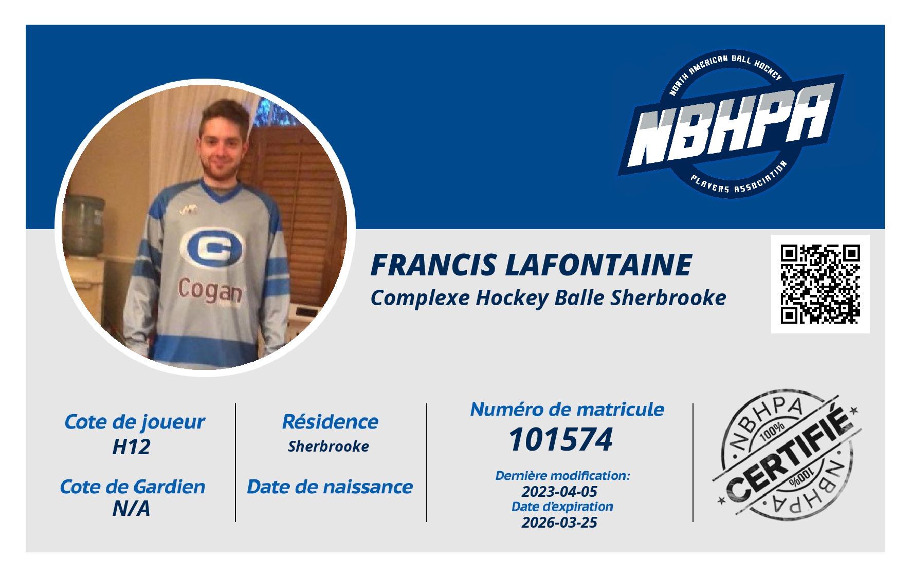 Francis Lafontaine