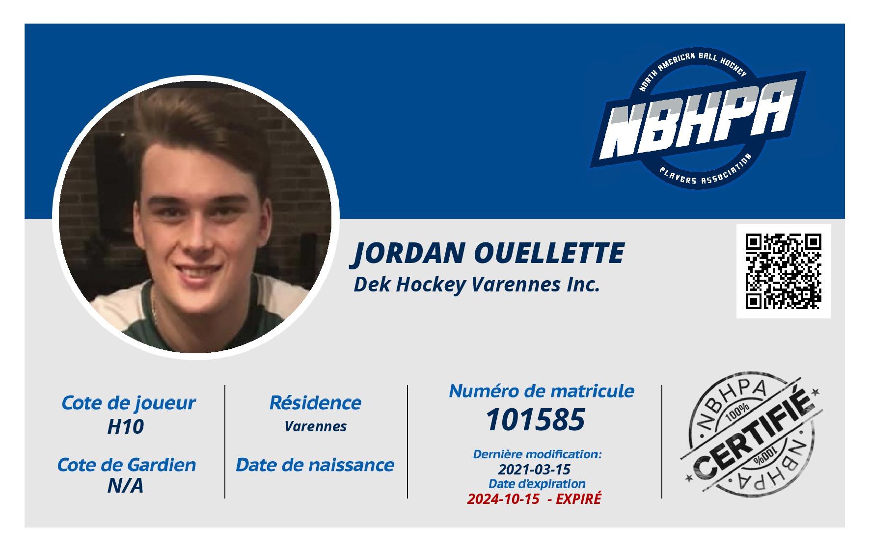 Jordan Ouellette