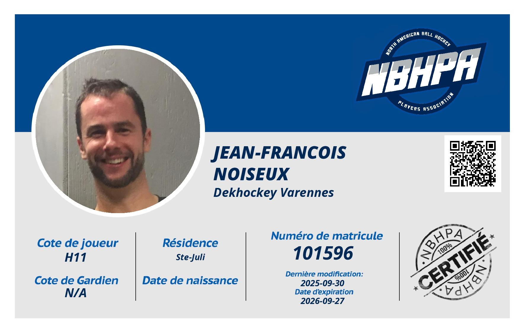 Jean-Francois Noiseux