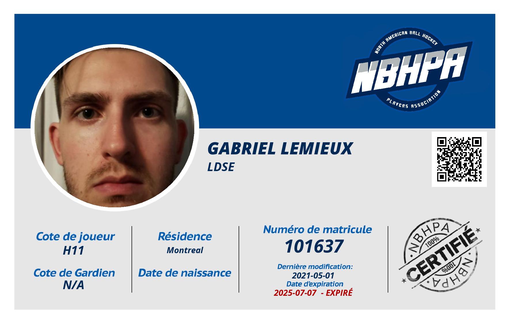 Gabriel Lemieux