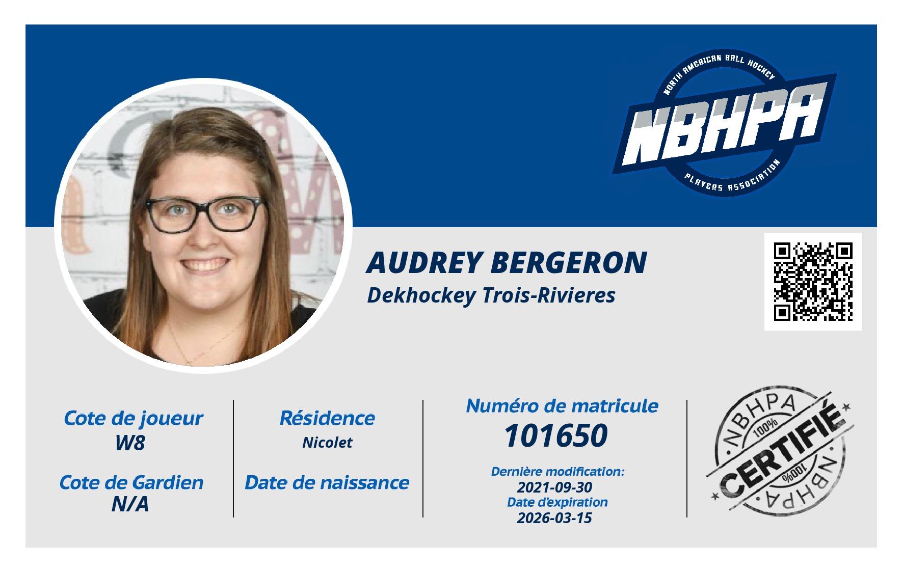 Audrey Bergeron