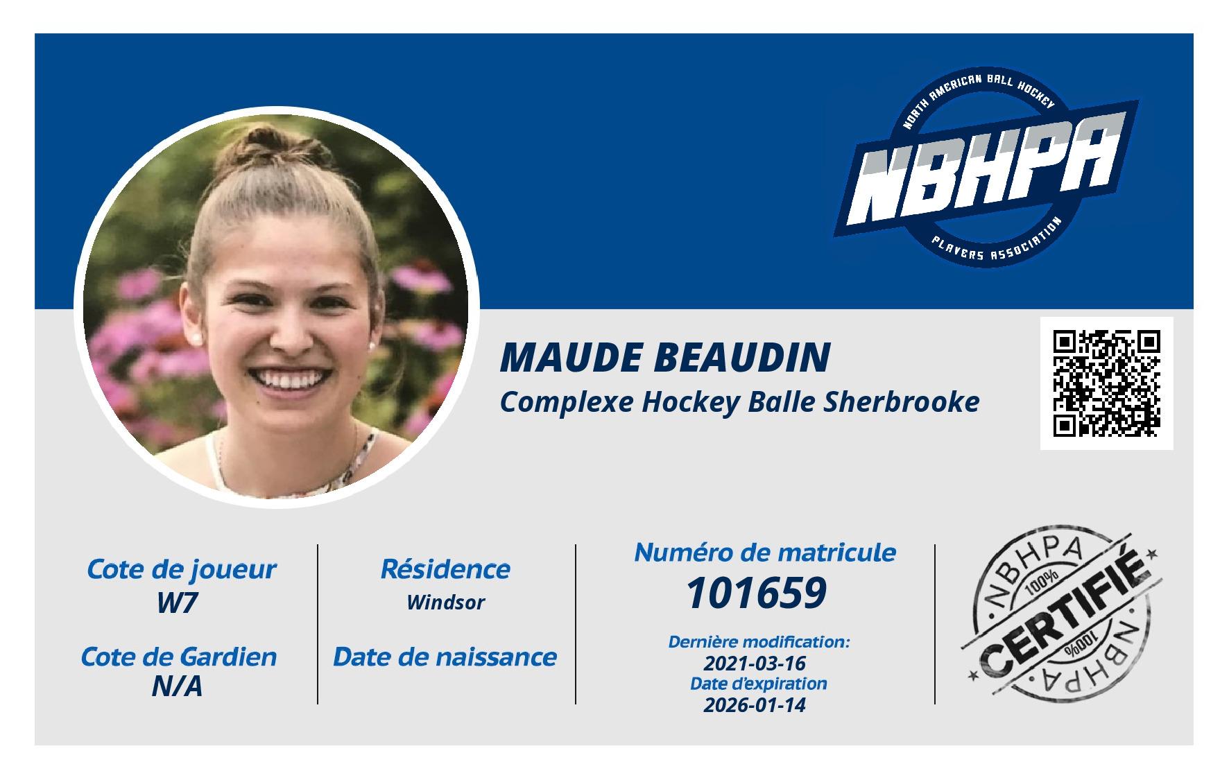 Maude Beaudin