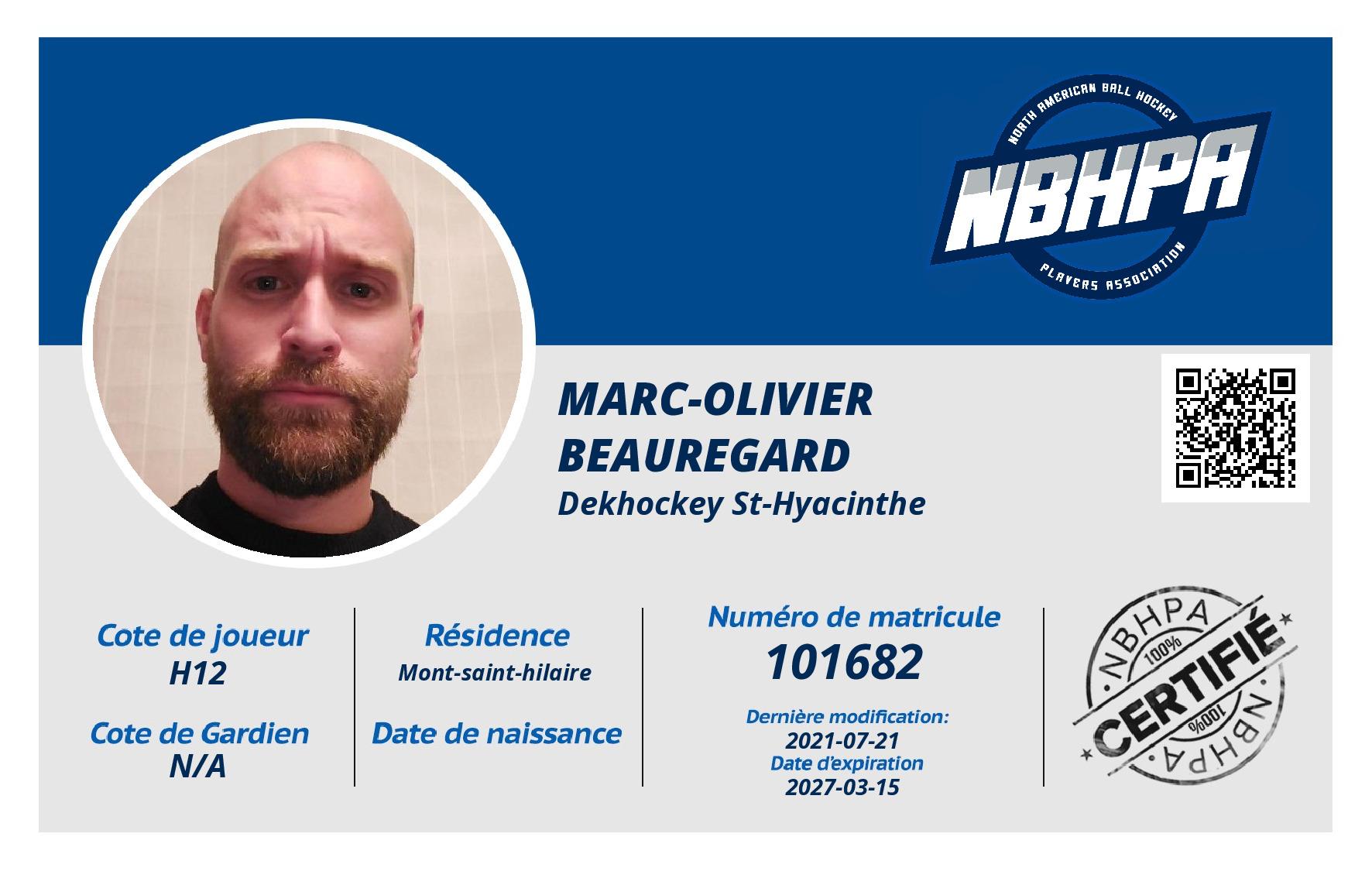 Marc-Olivier  Beauregard 