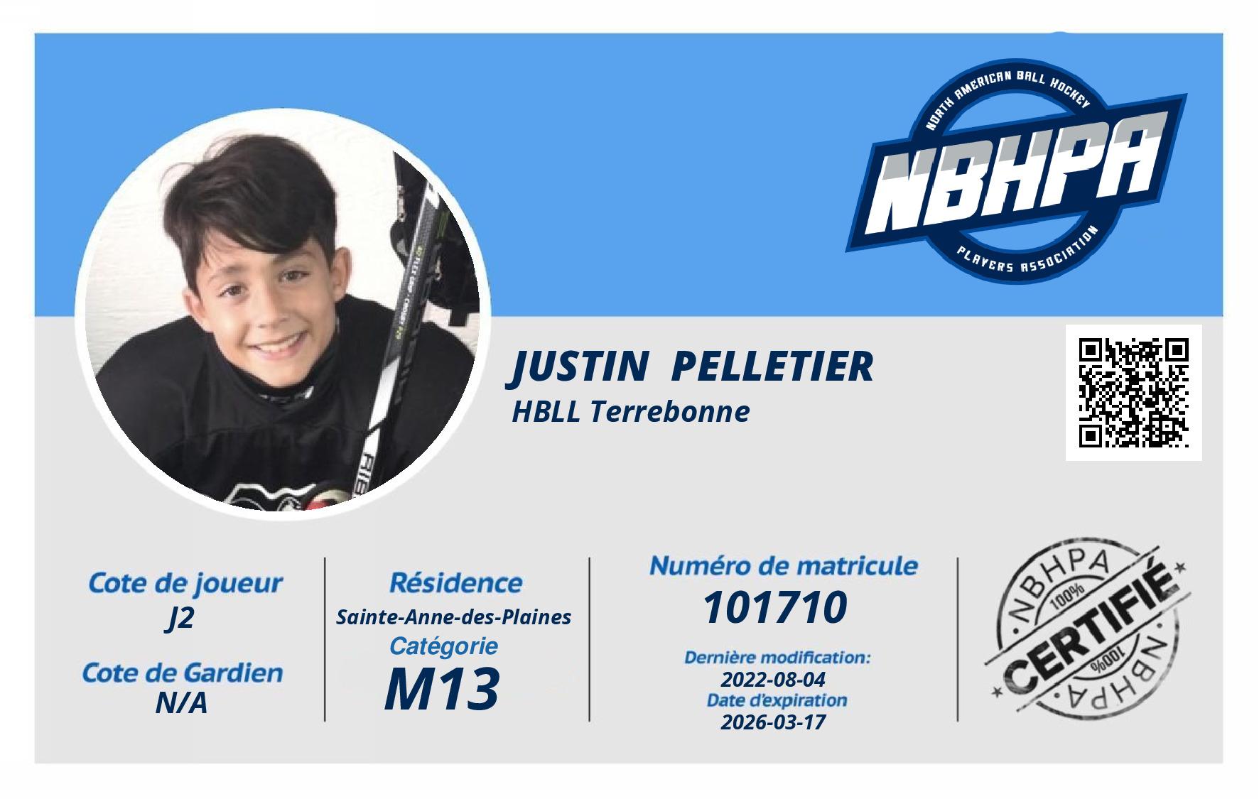 Justin  Pelletier