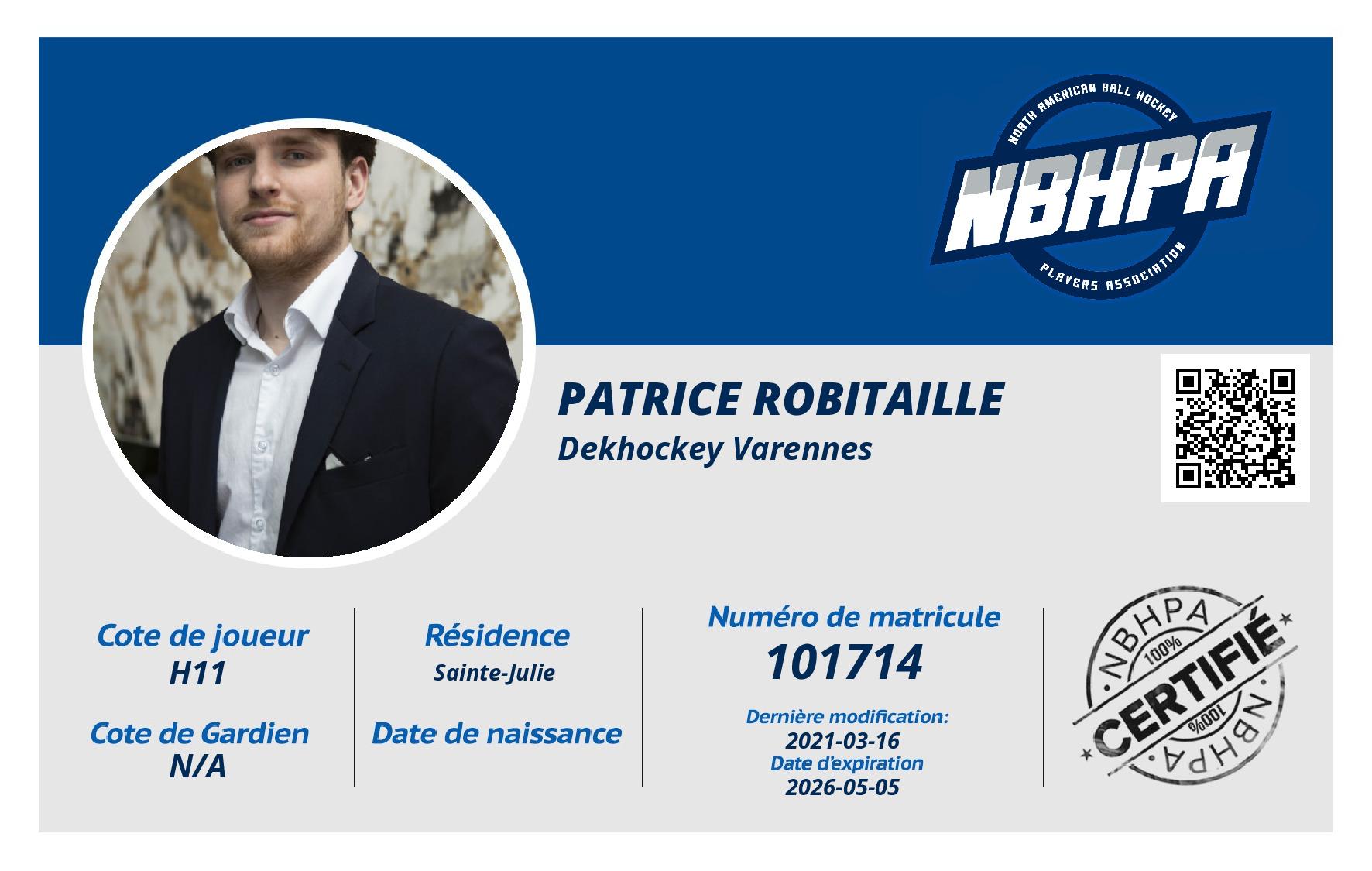 Patrice Robitaille 