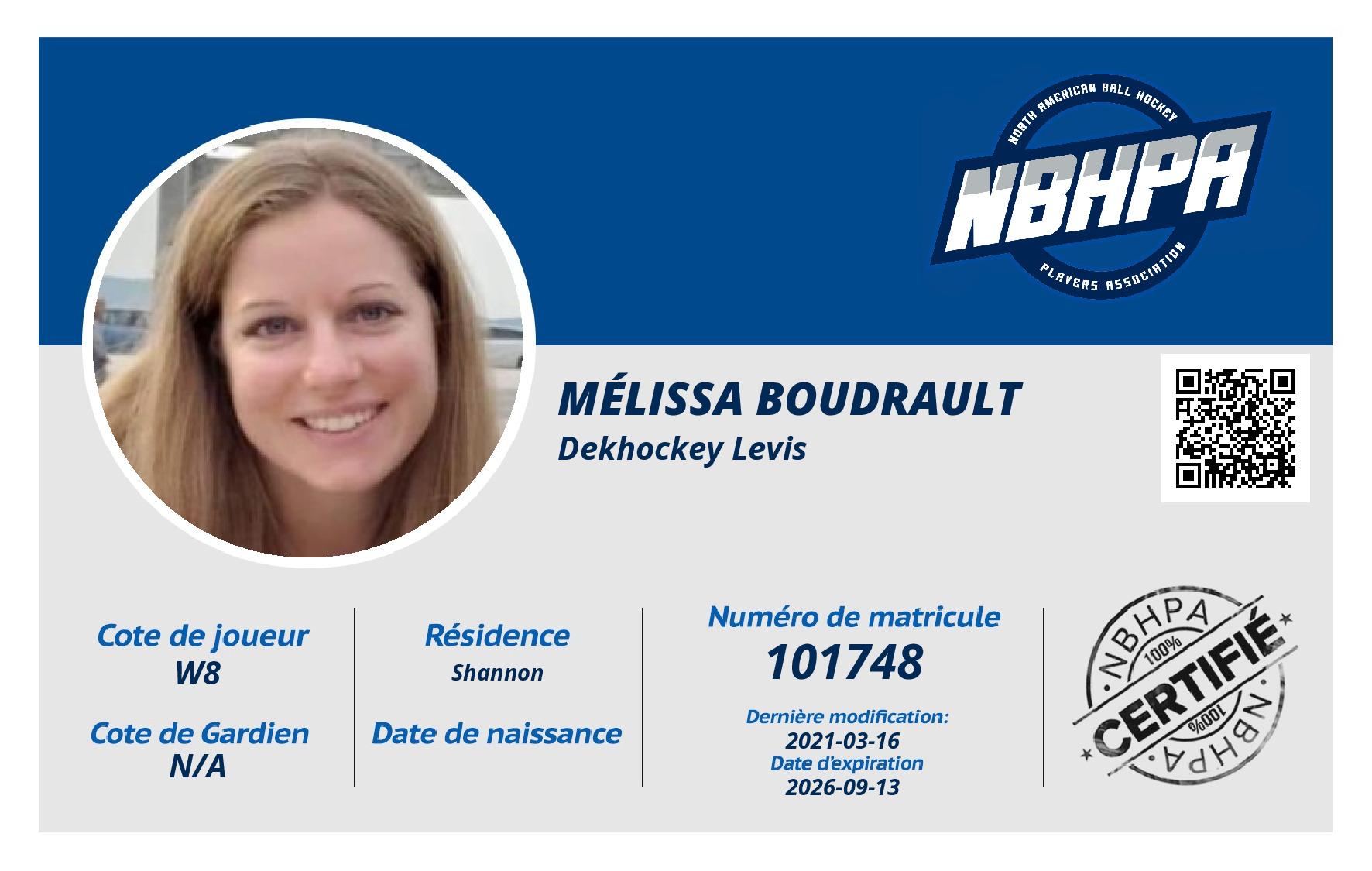Mélissa Boudrault