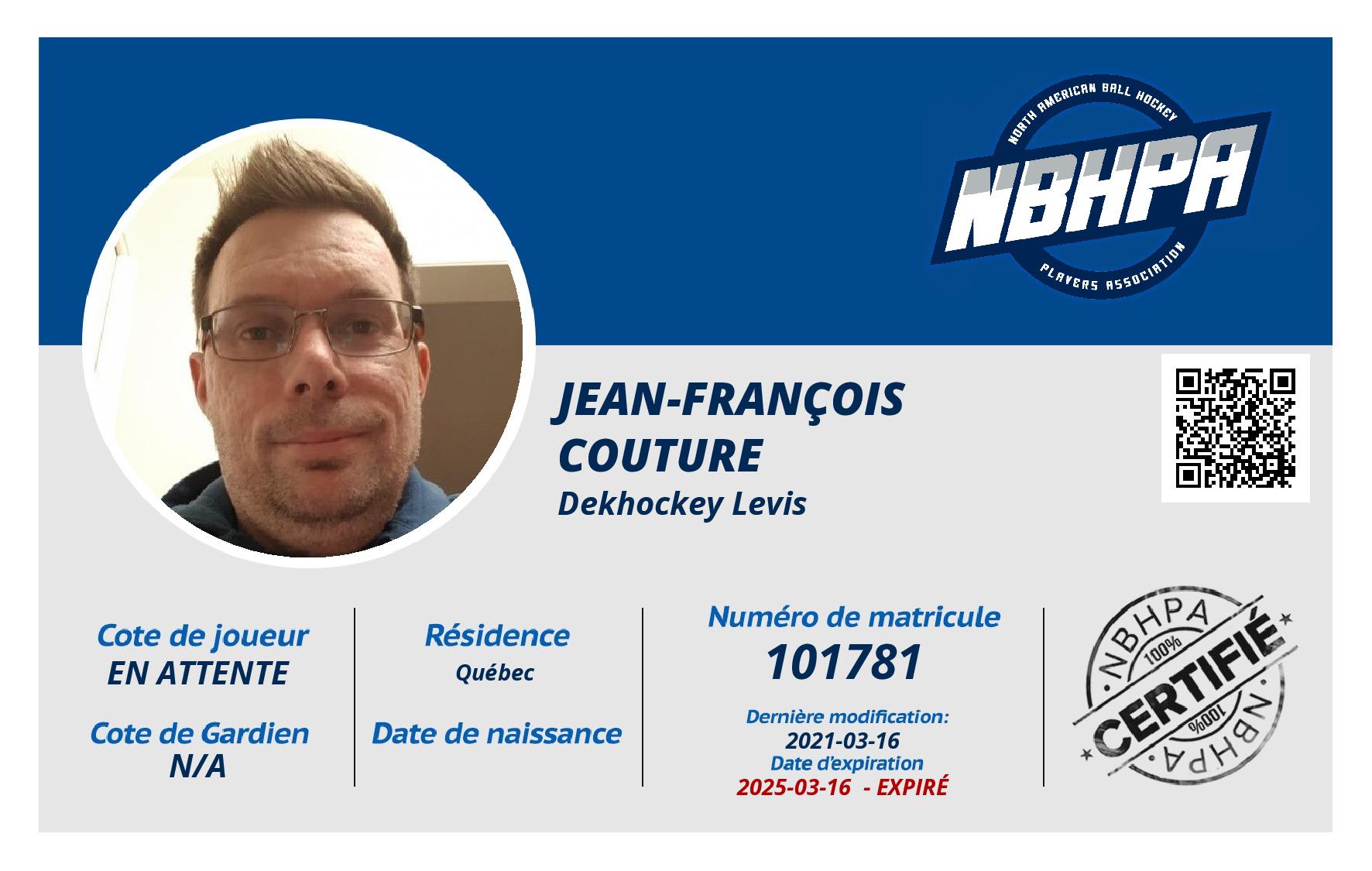 Jean-François  Couture 