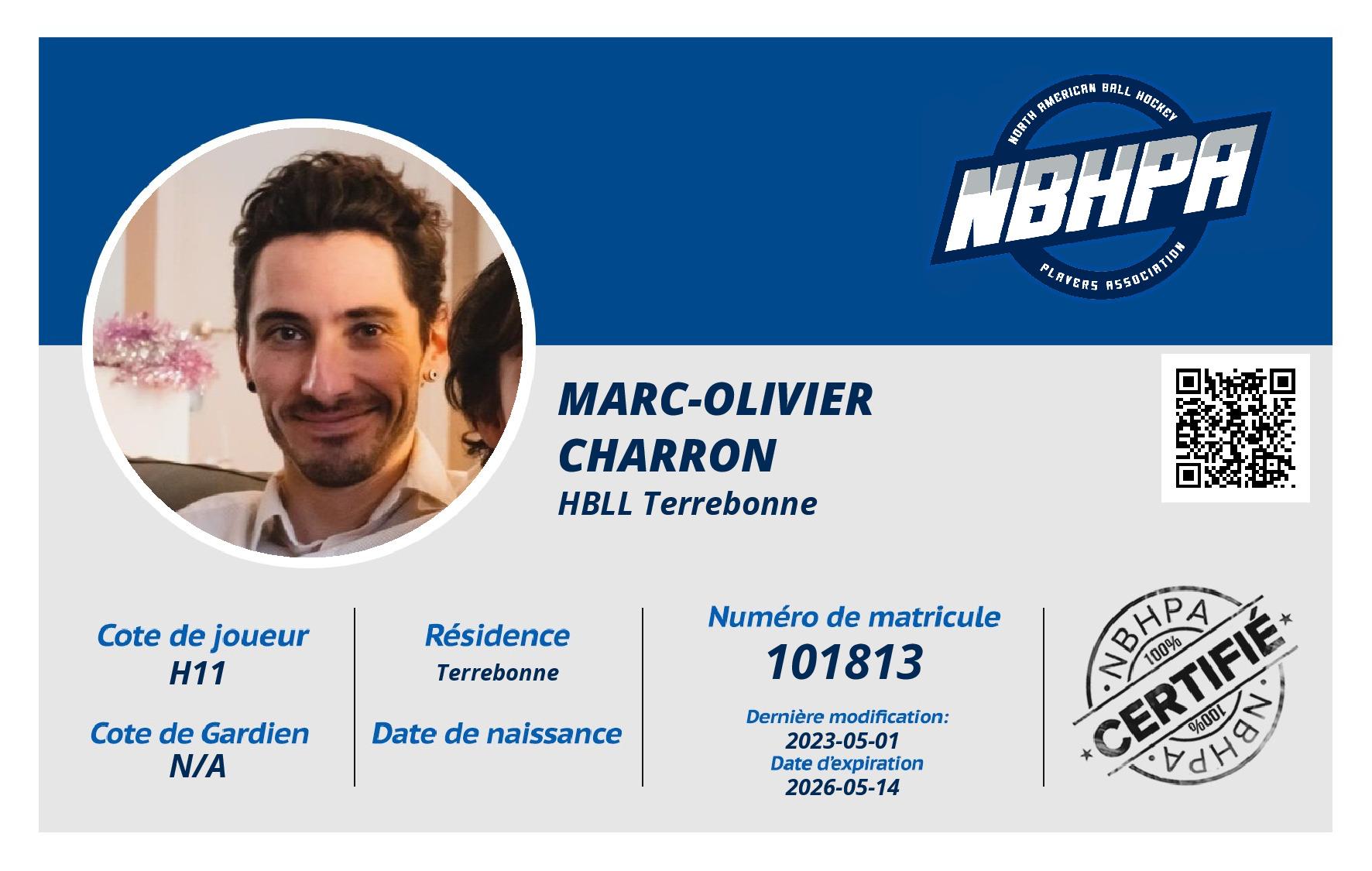 Marc-Olivier Charron