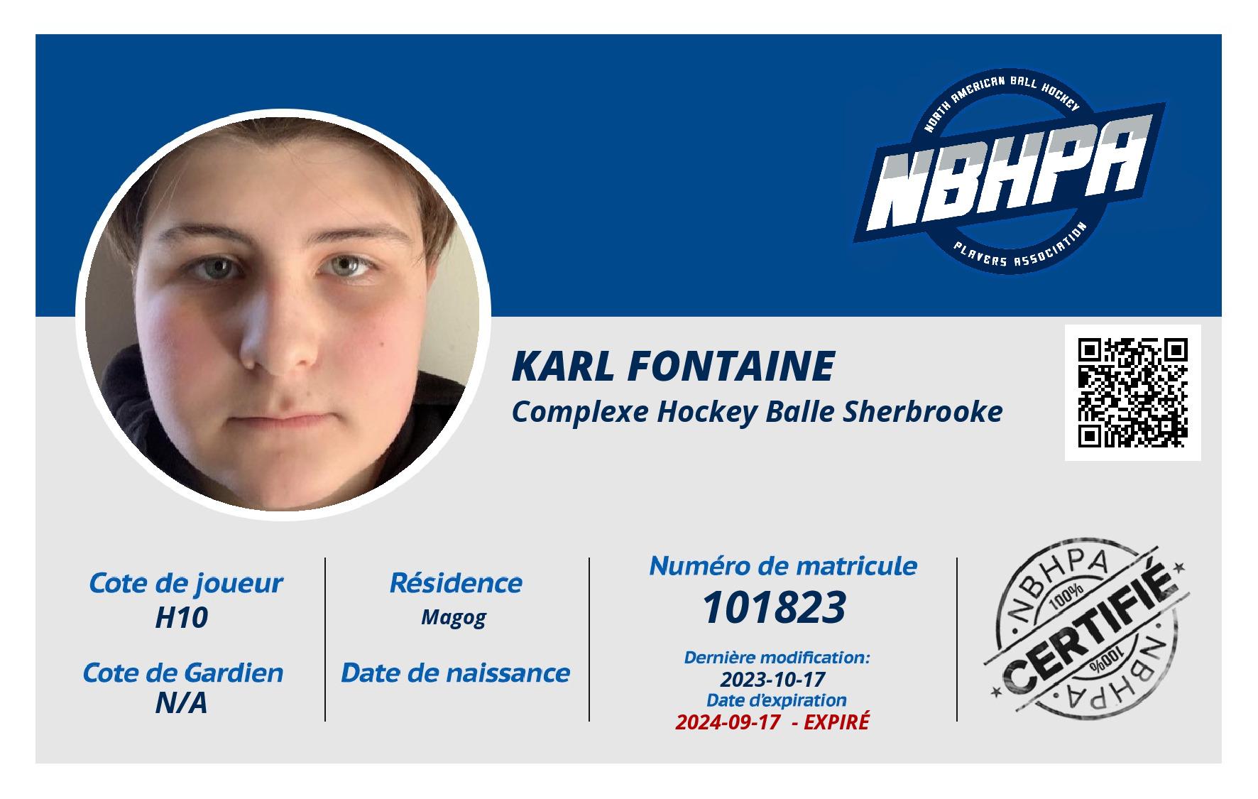Karl Fontaine