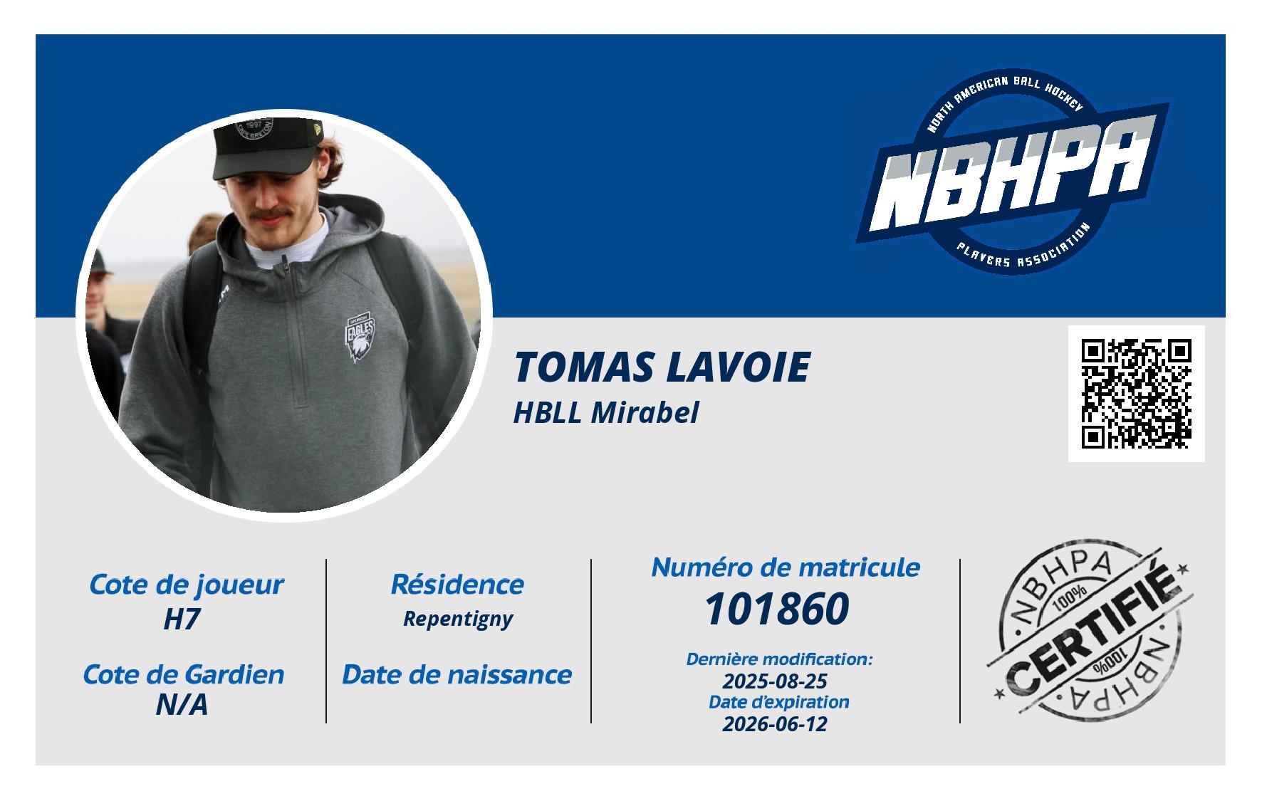 Tomas Lavoie