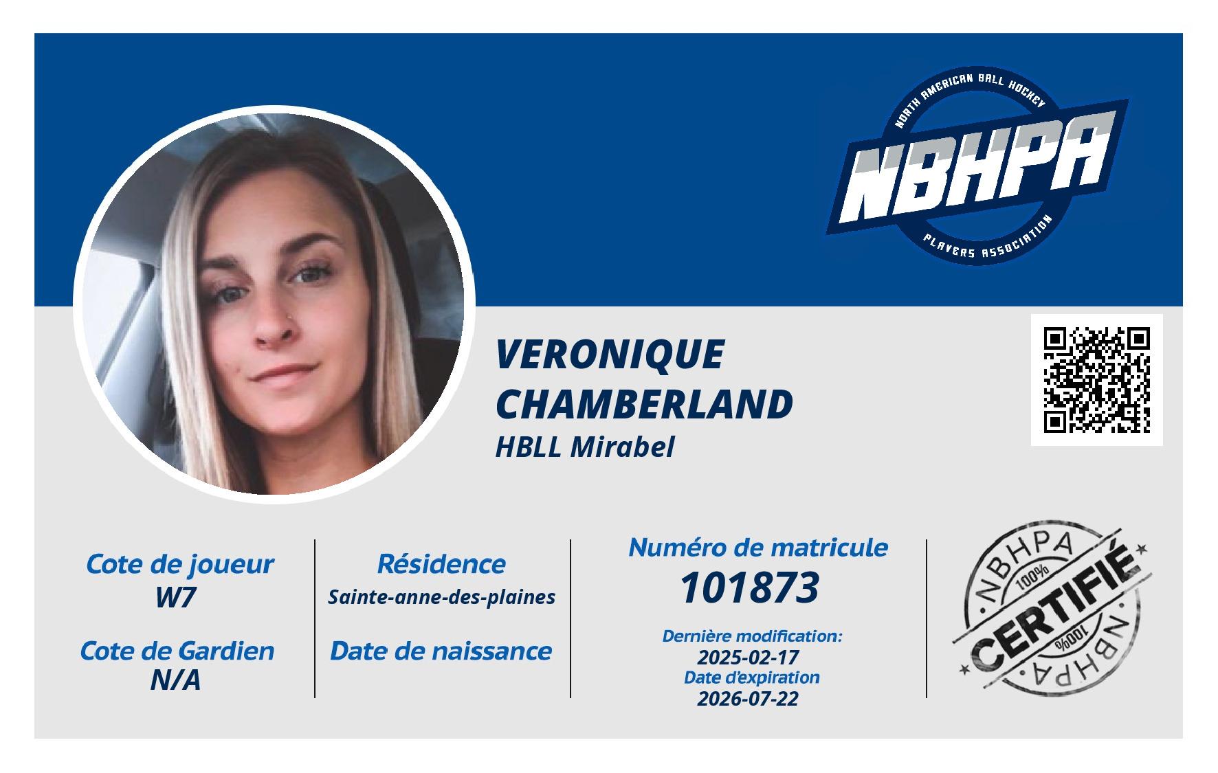 Veronique Chamberland