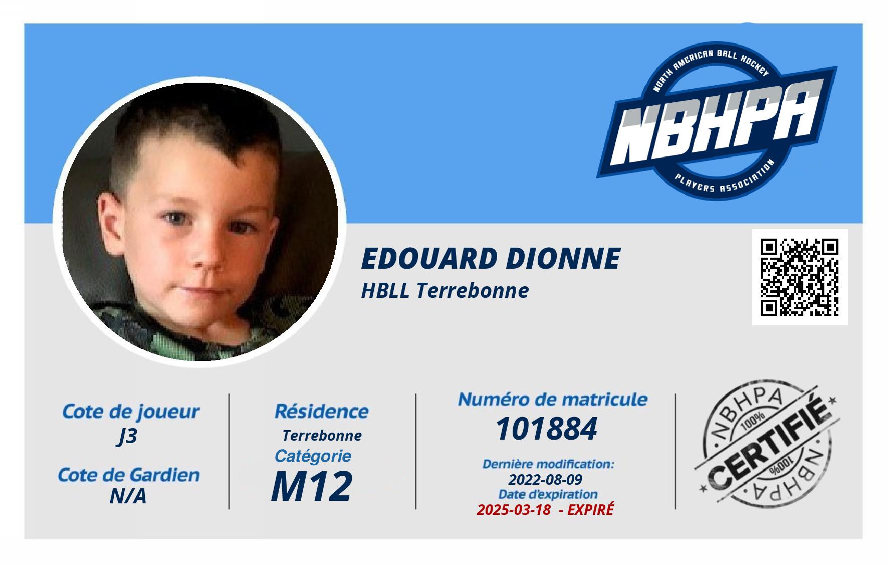 Edouard Dionne