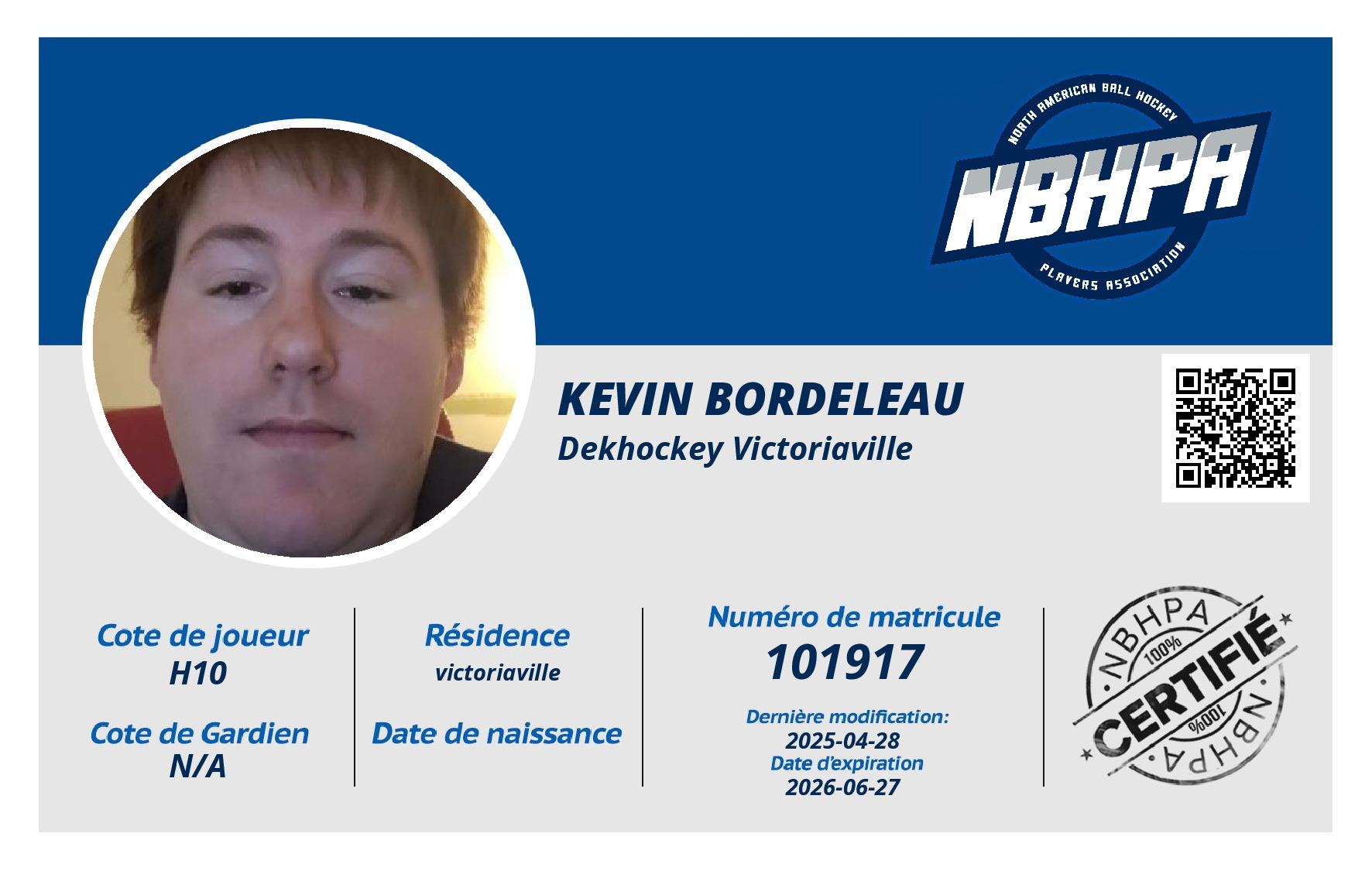 Kevin Bordeleau