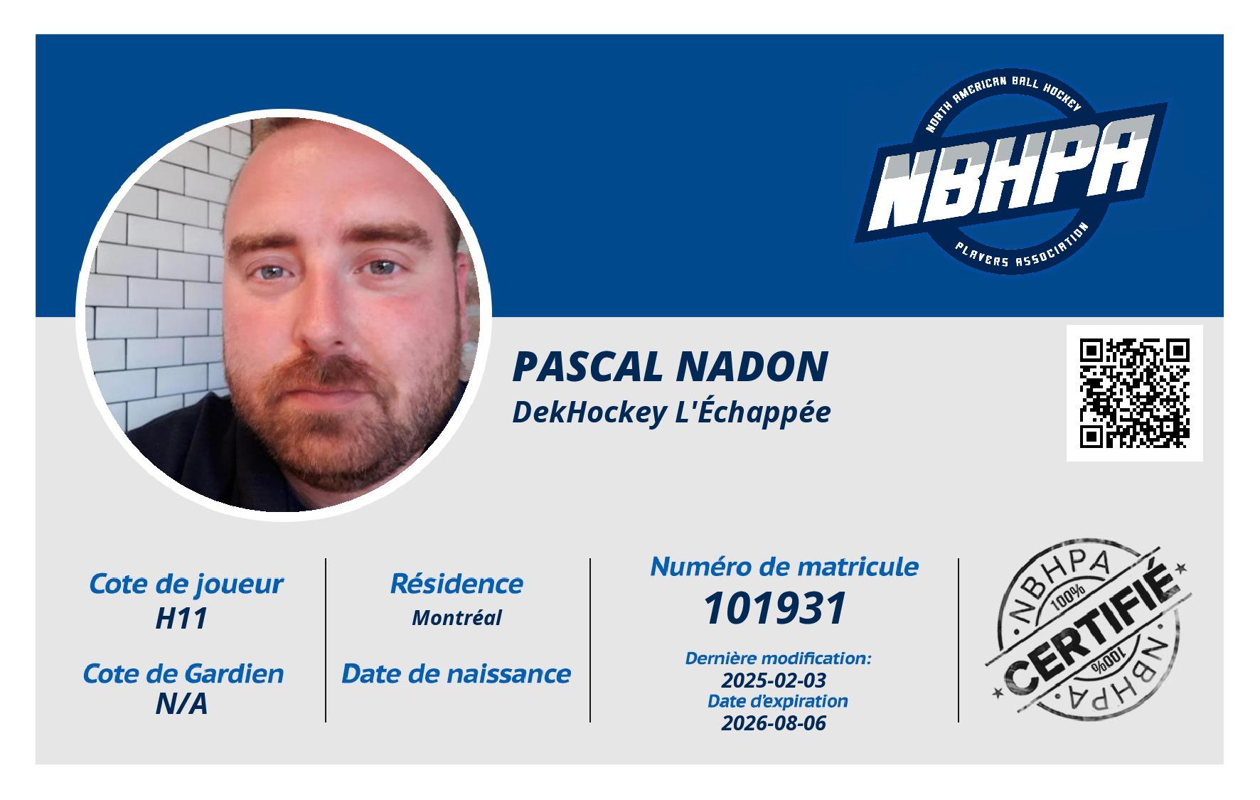 Pascal Nadon