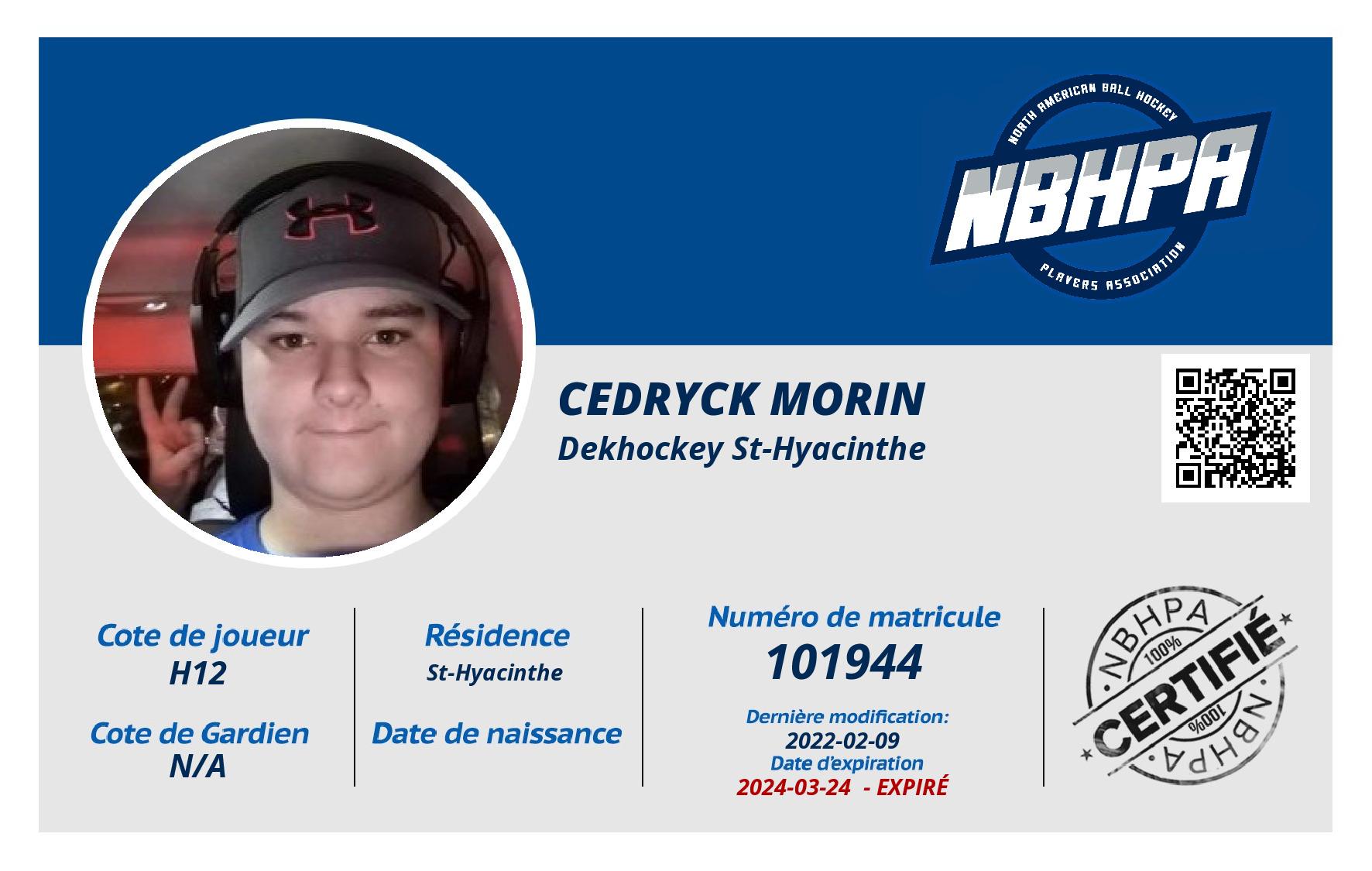 Cedryck Morin