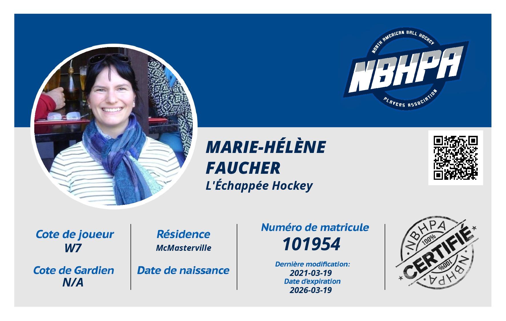 Marie-hélène Faucher