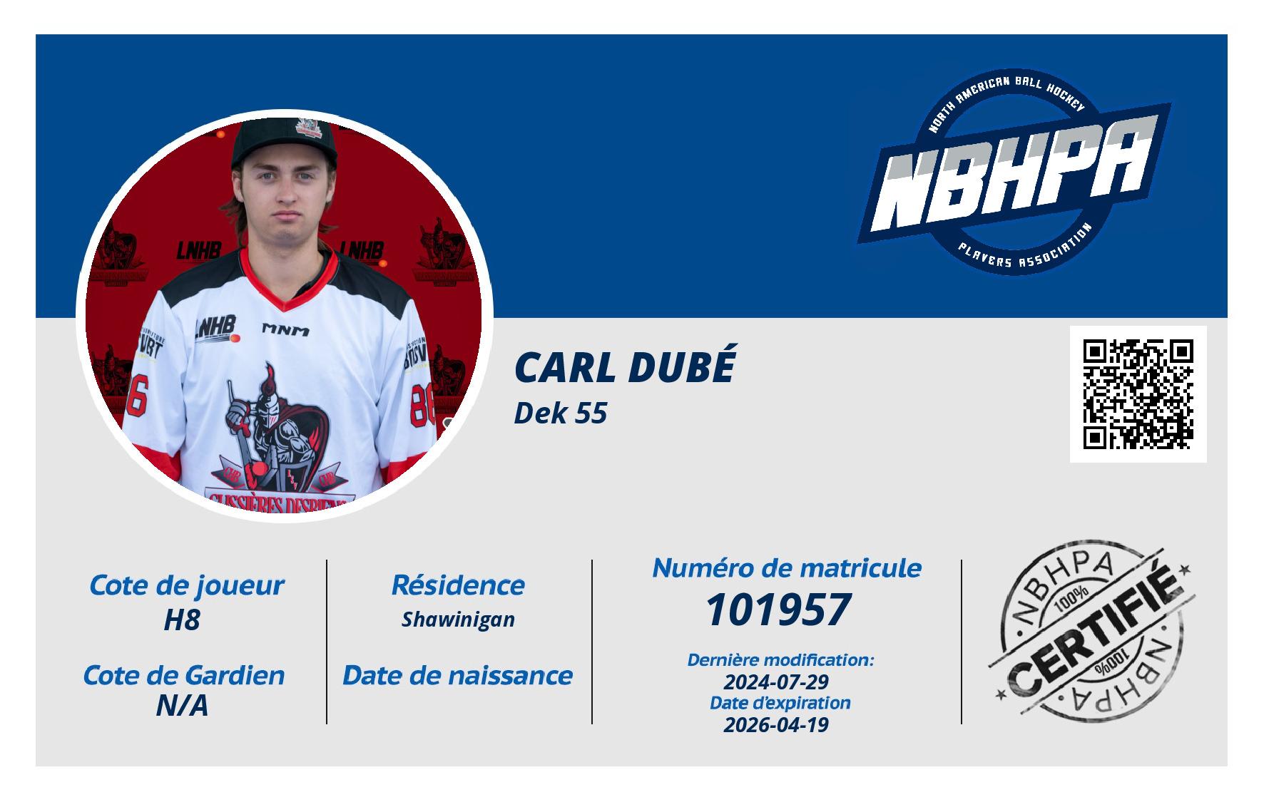 Carl Dubé