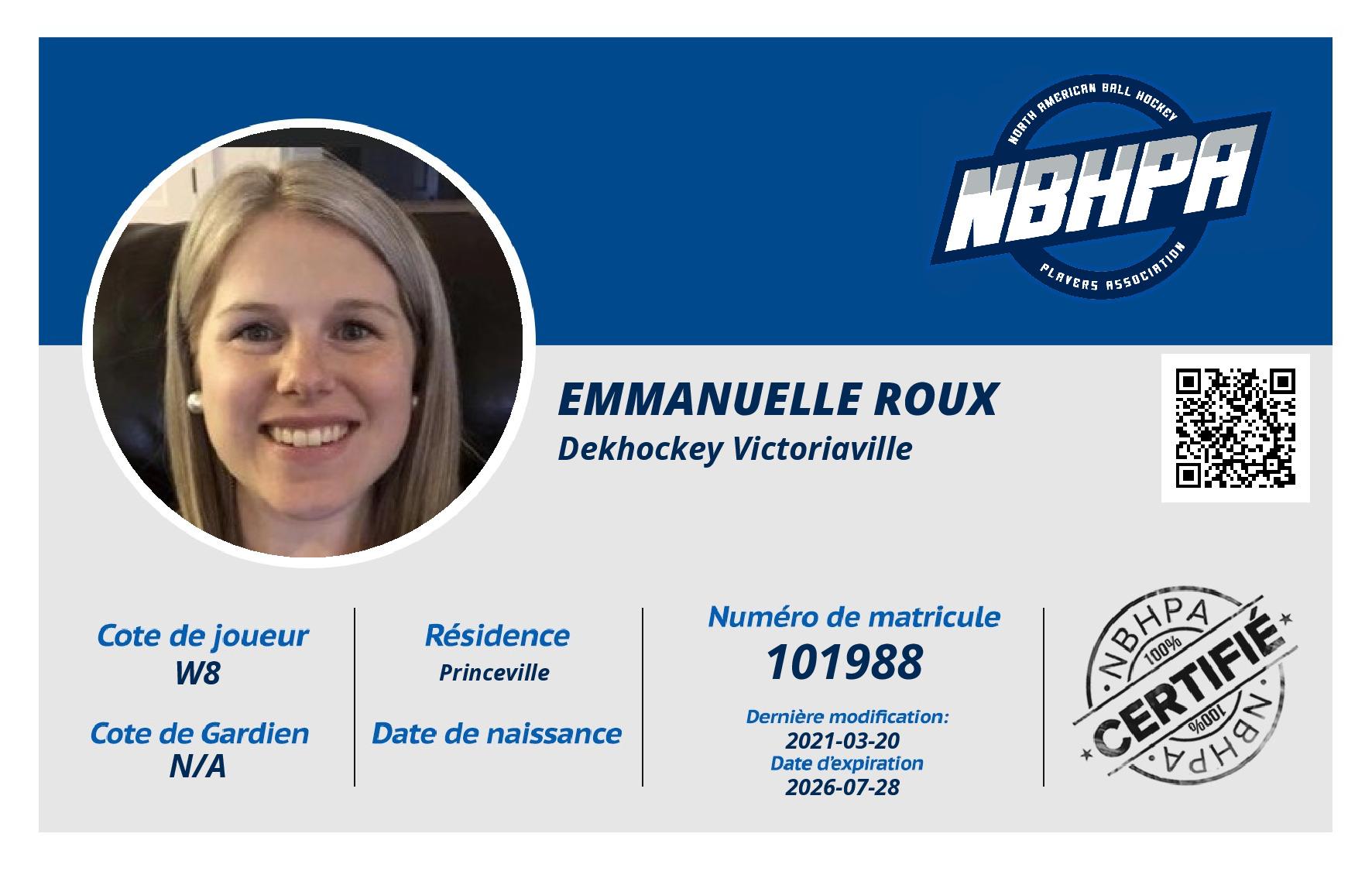 Emmanuelle Roux