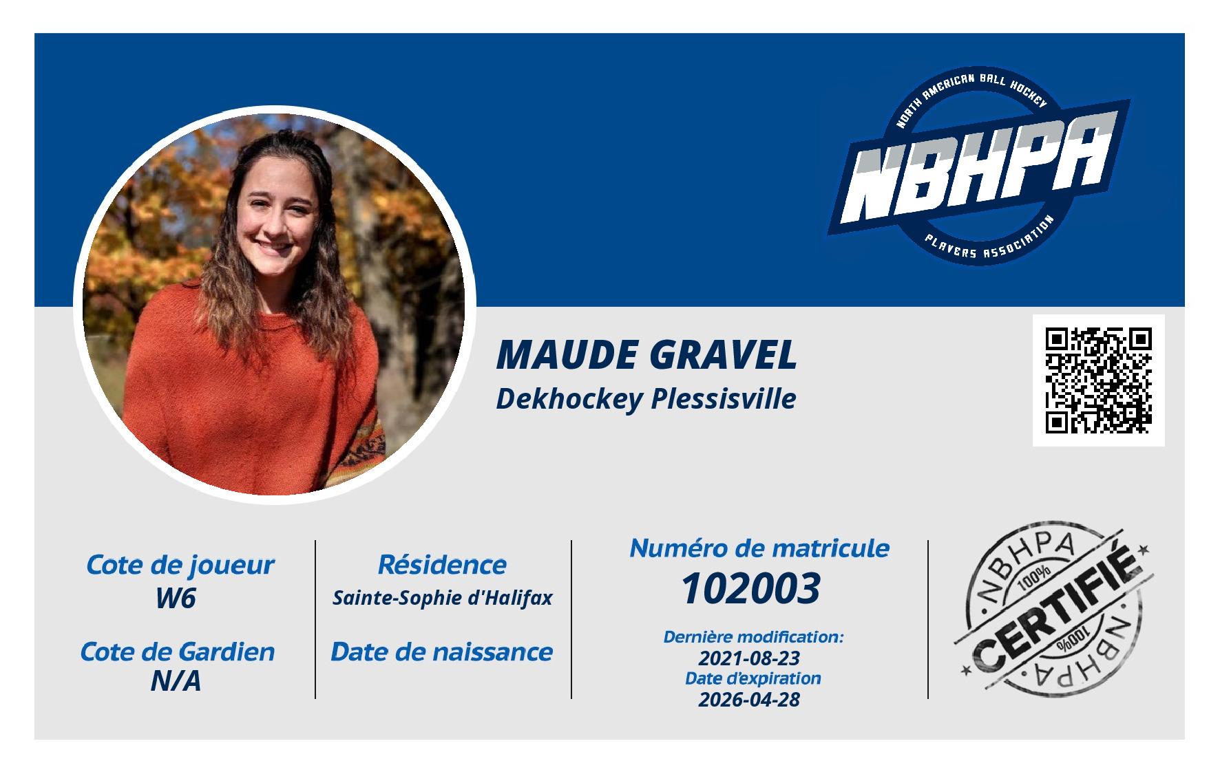 Maude Gravel