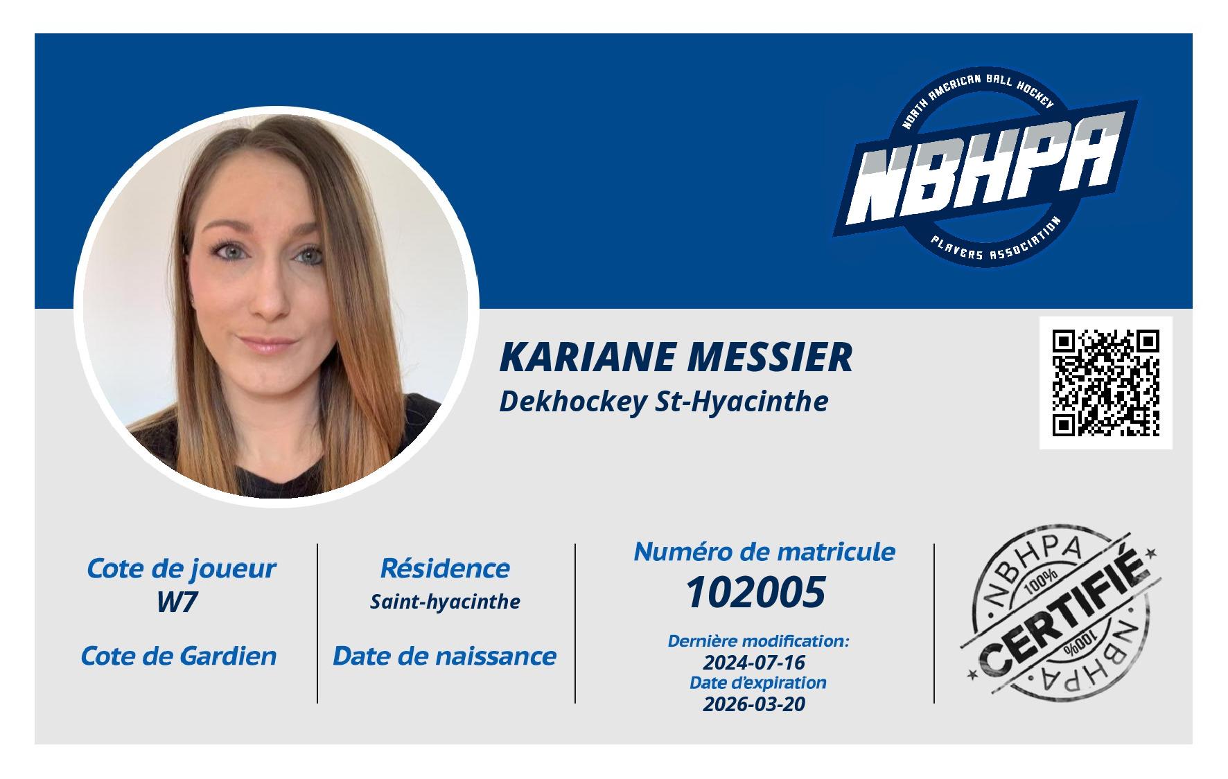 Kariane Messier
