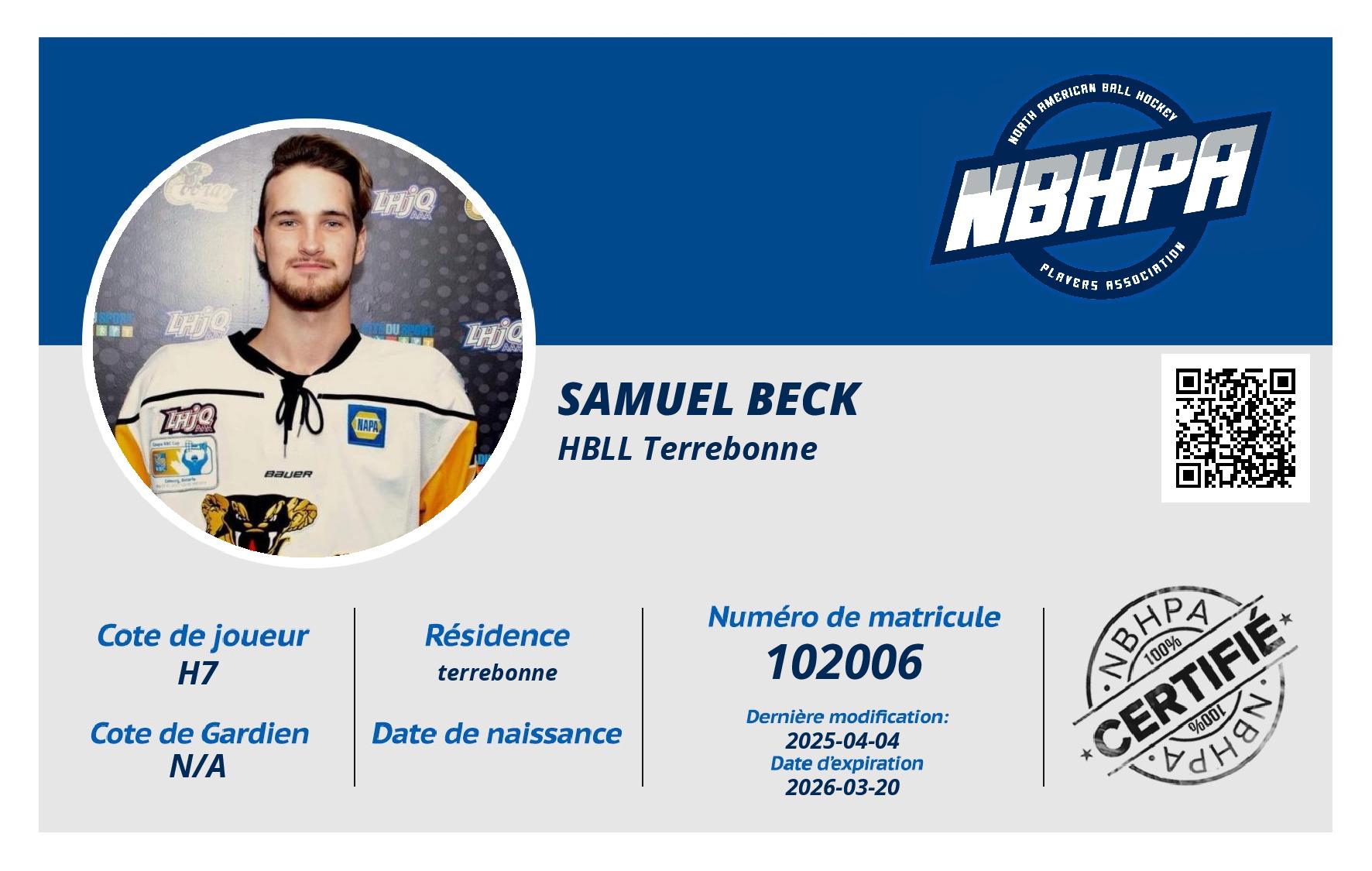 Samuel Beck