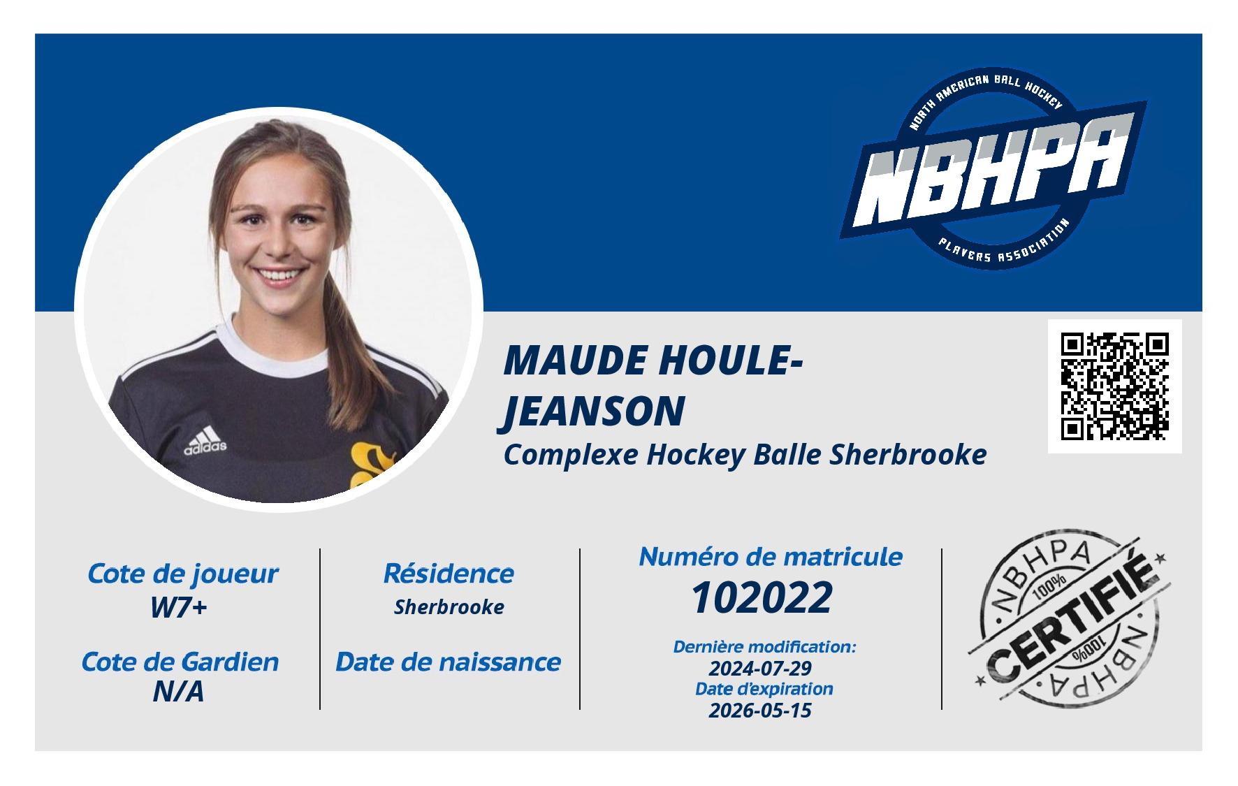 Maude Houle-Jeanson