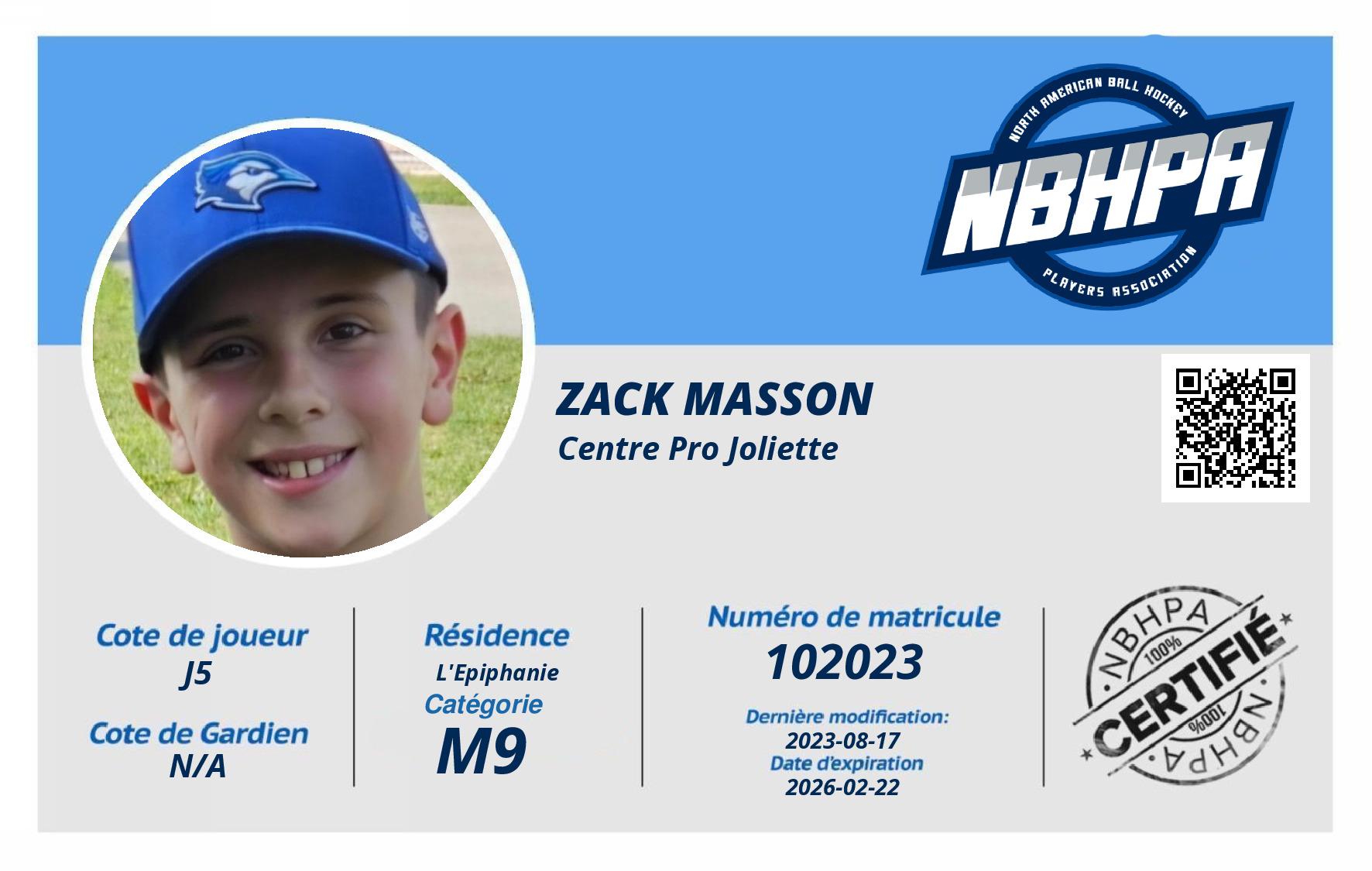 Zack Masson