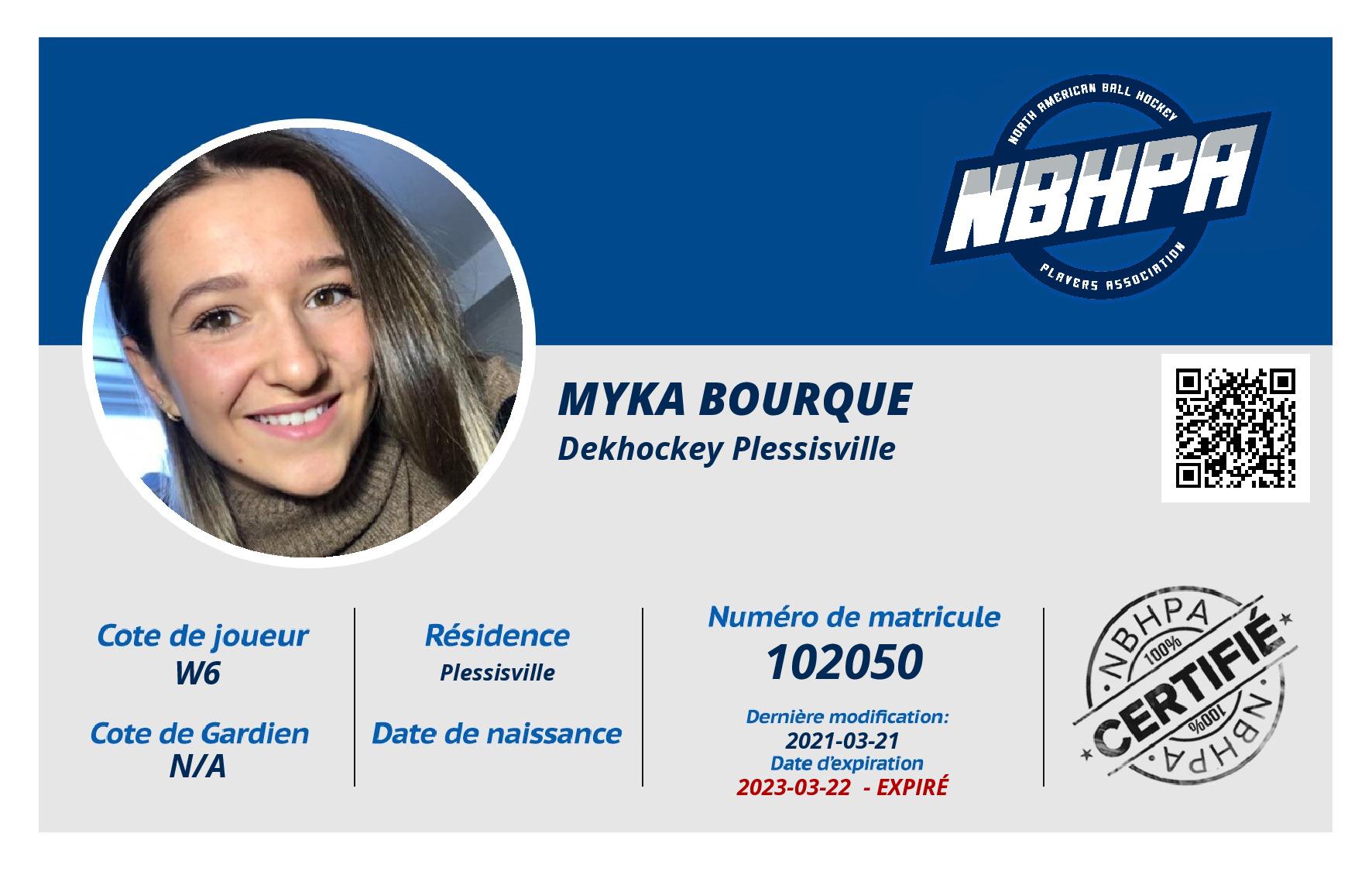 Myka Bourque