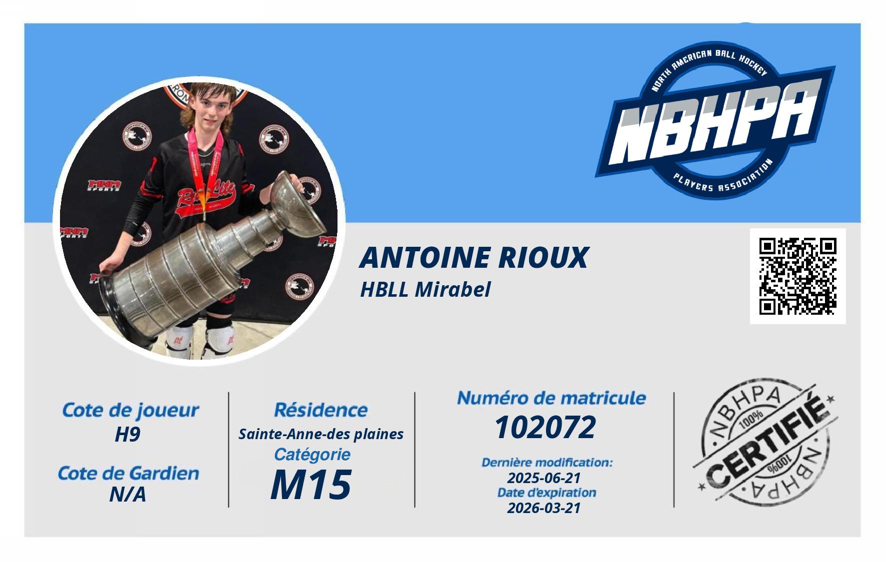 Antoine Rioux