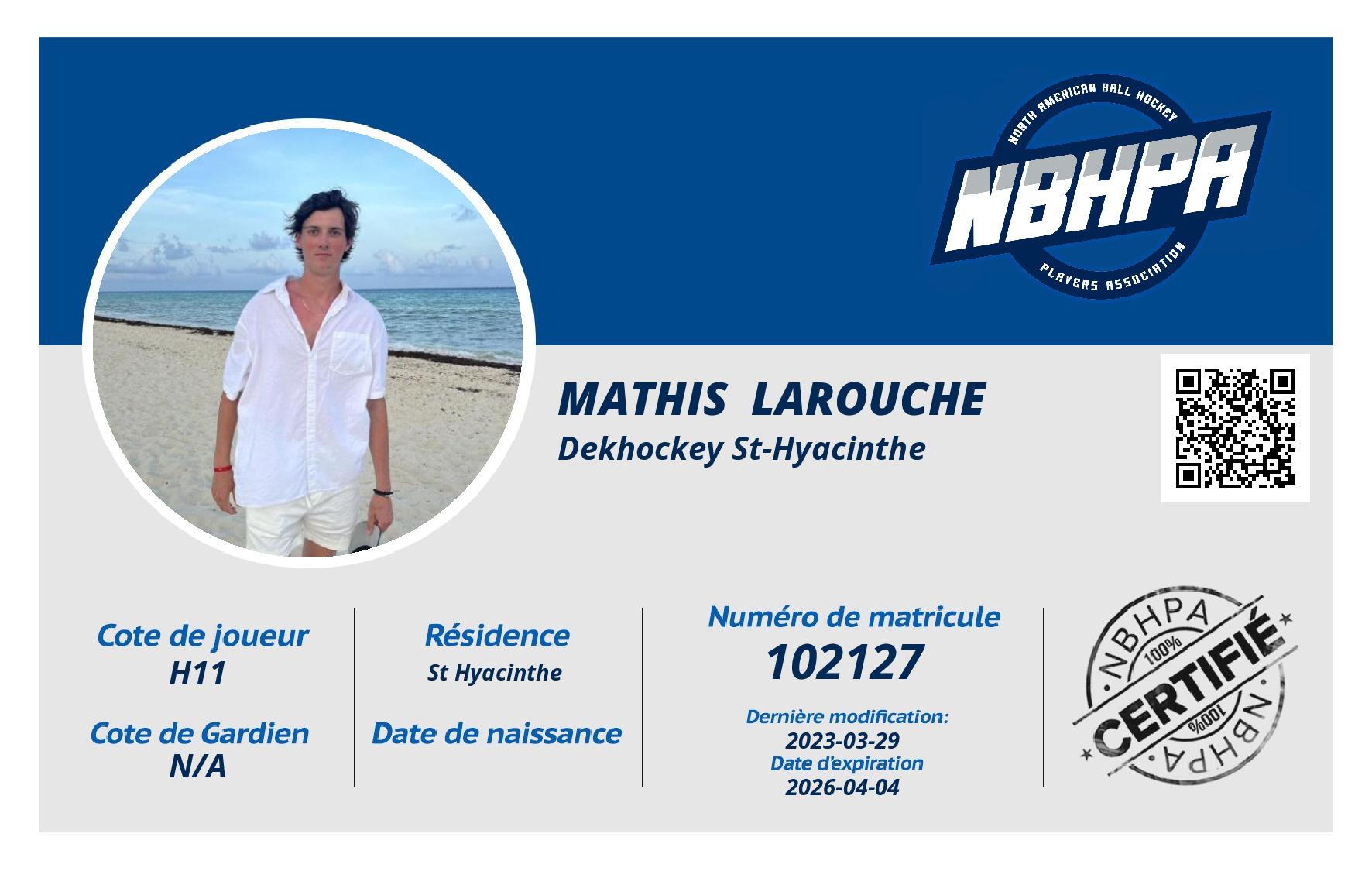 Mathis  Larouche 