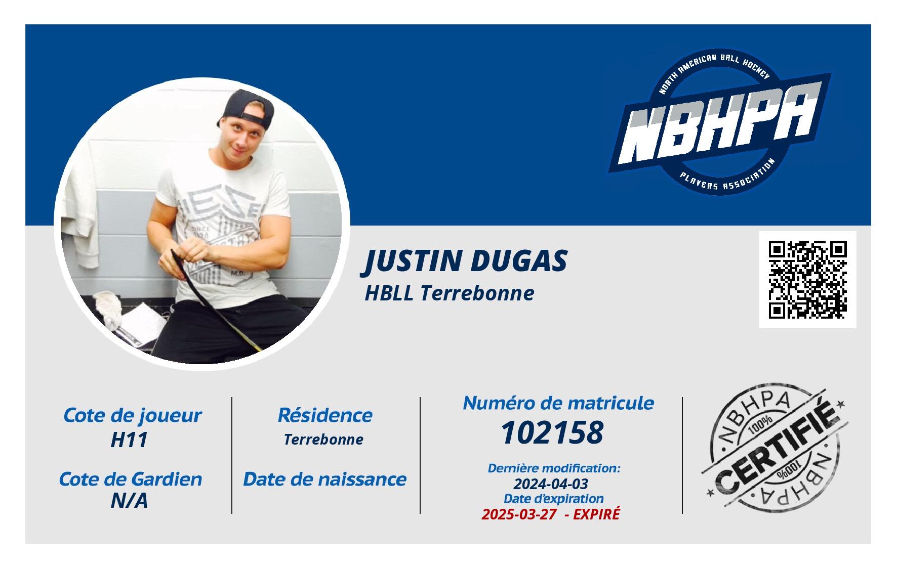 Justin Dugas