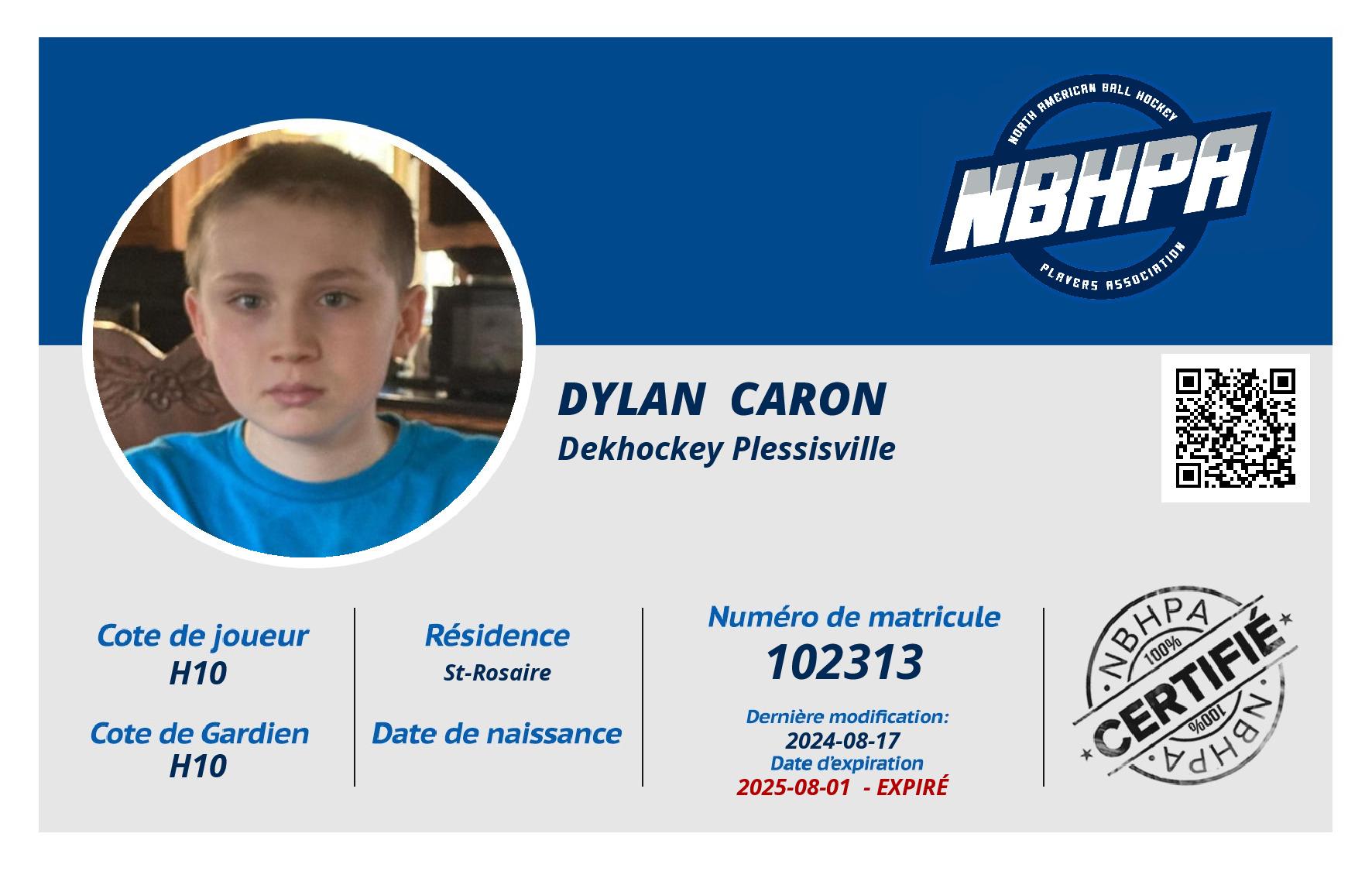 Dylan  Caron