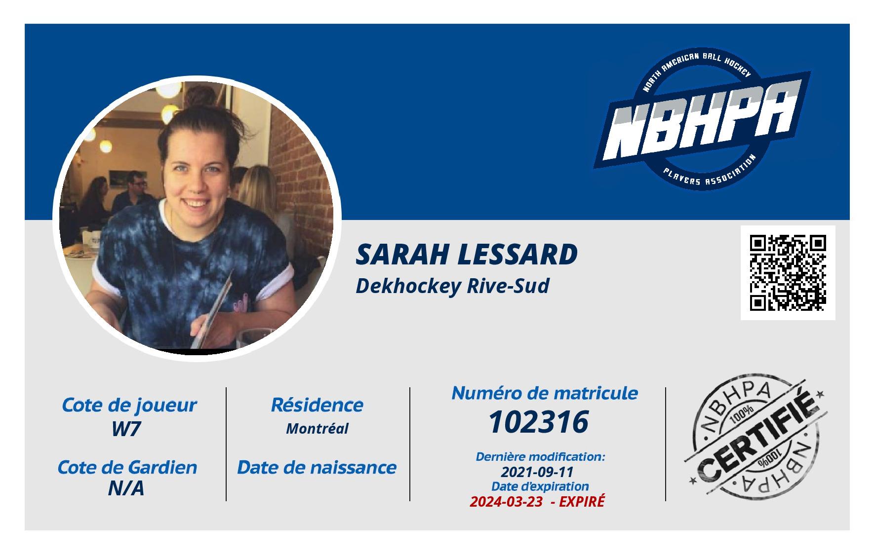 Sarah Lessard