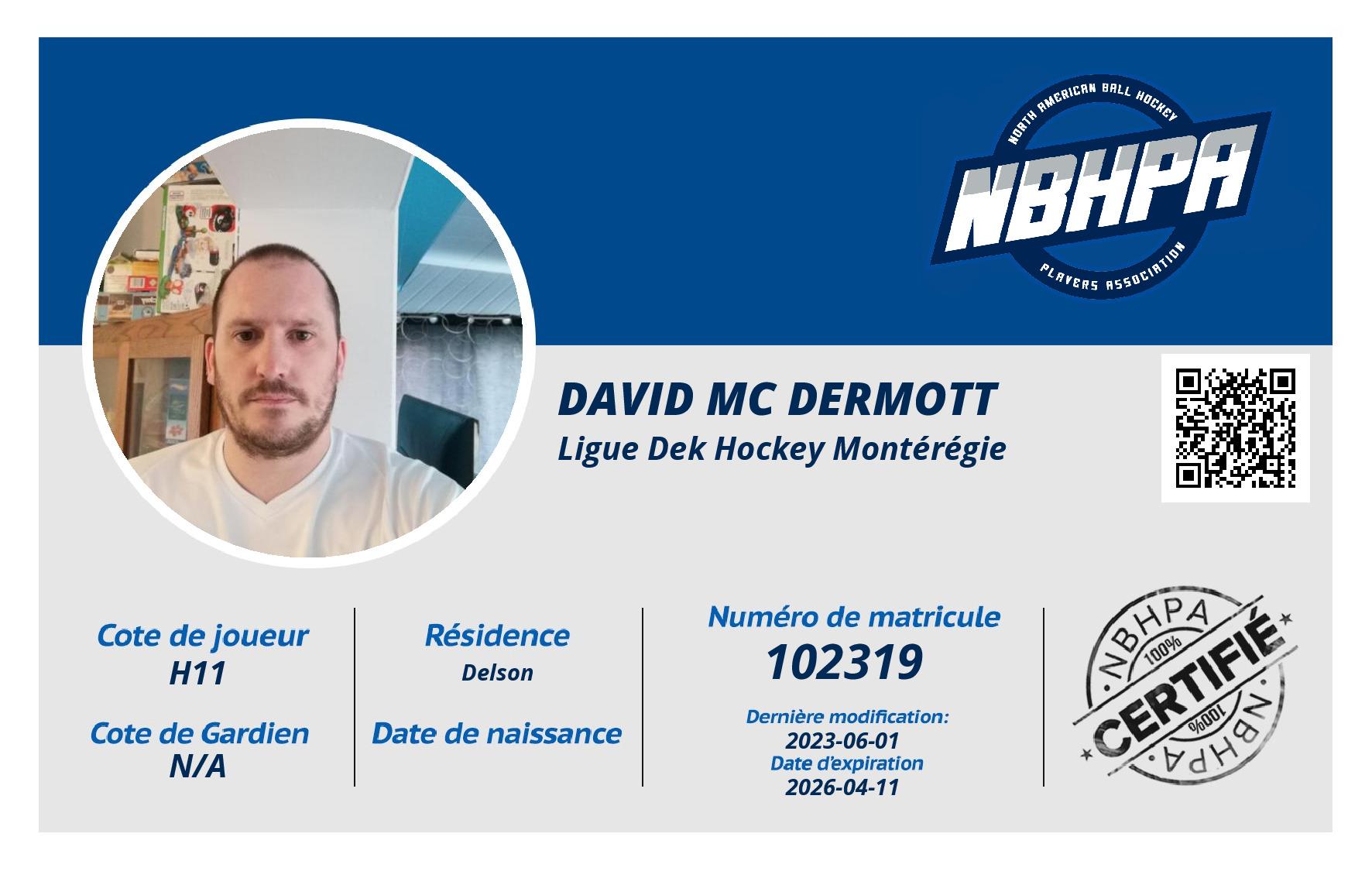 David Mc Dermott