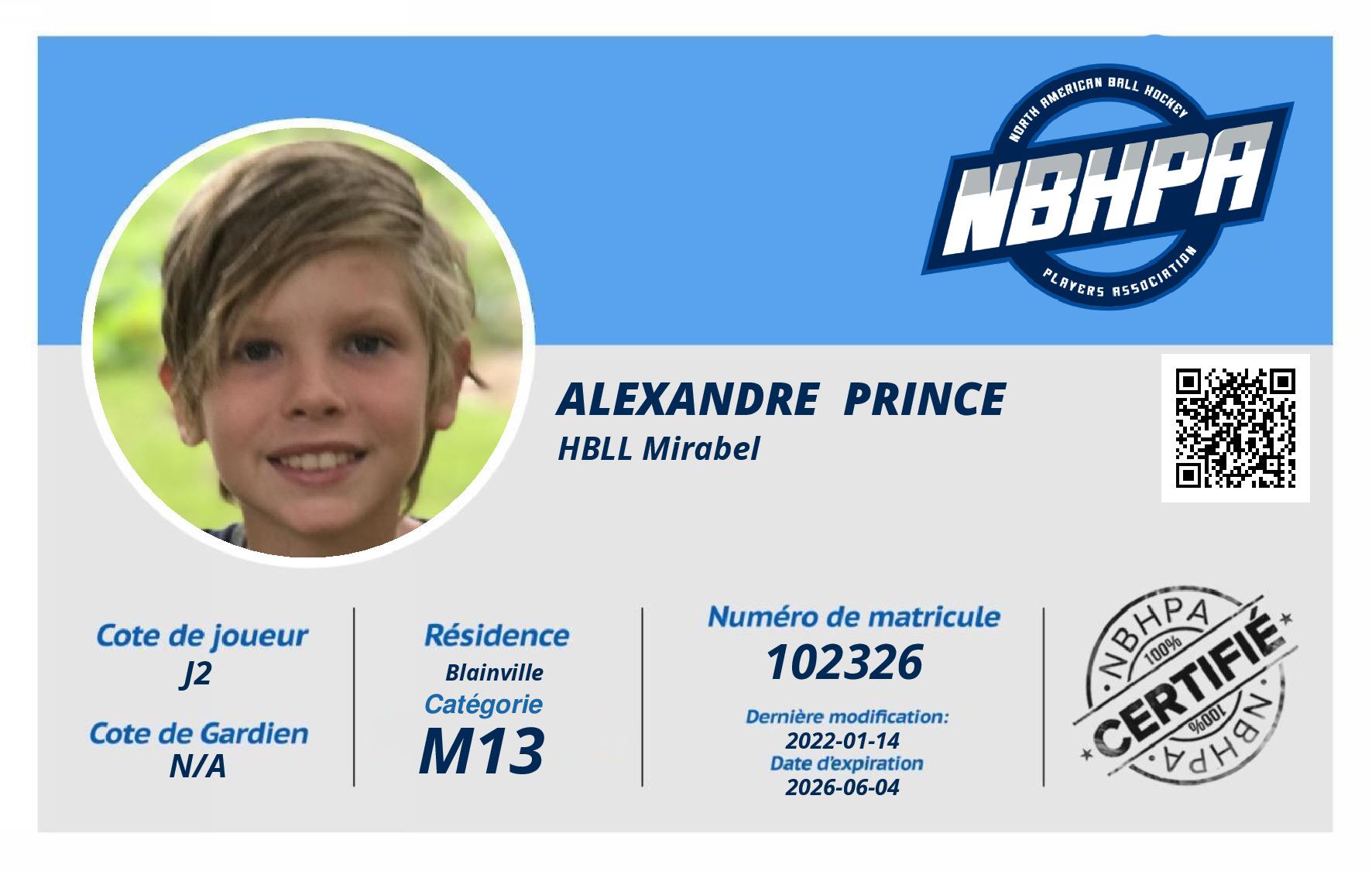 Alexandre  Prince