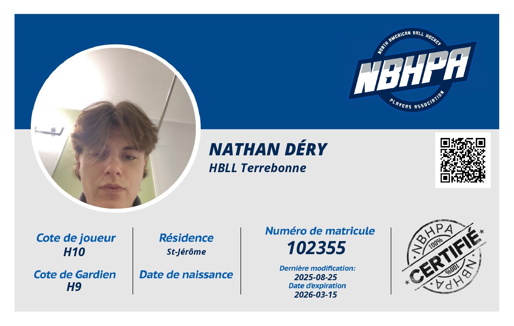 Nathan Déry