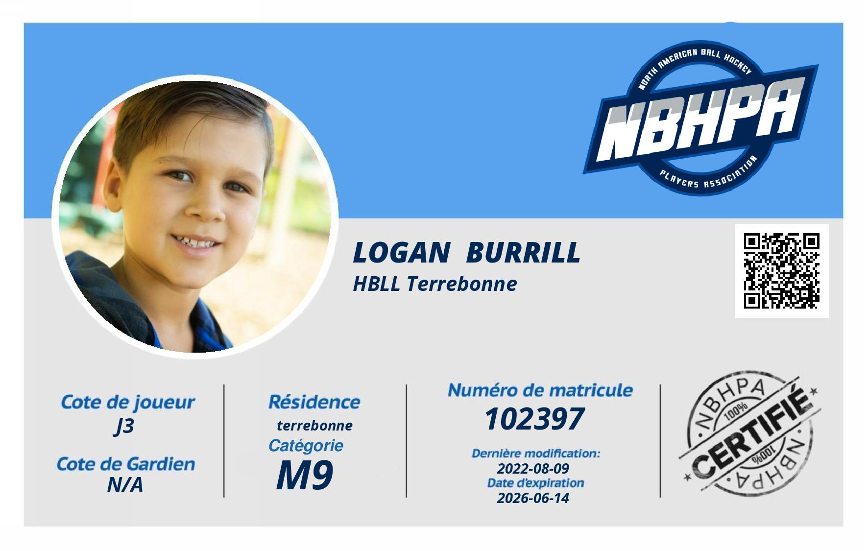Logan  Burrill