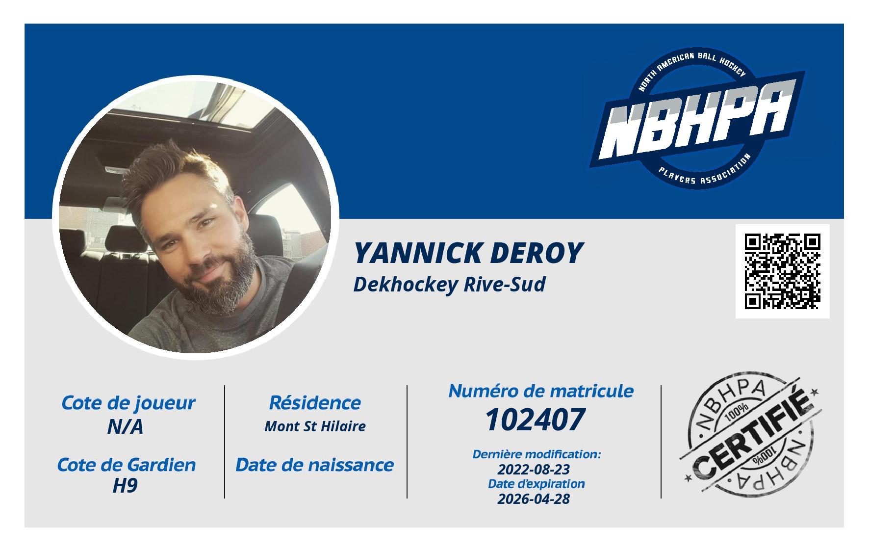 Yannick Deroy