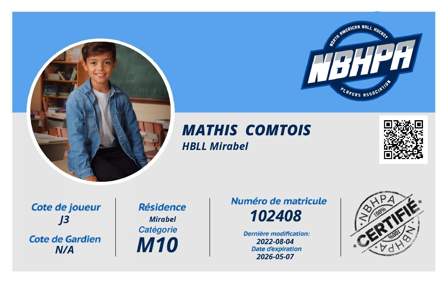 Mathis  Comtois