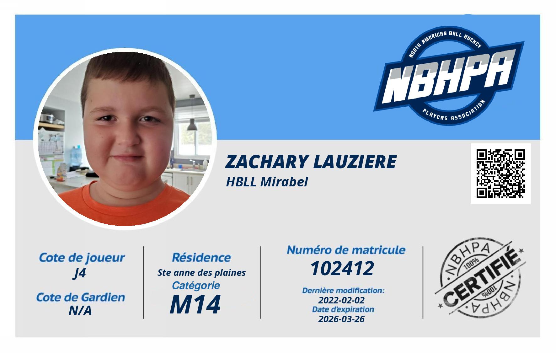 Zachary Lauziere