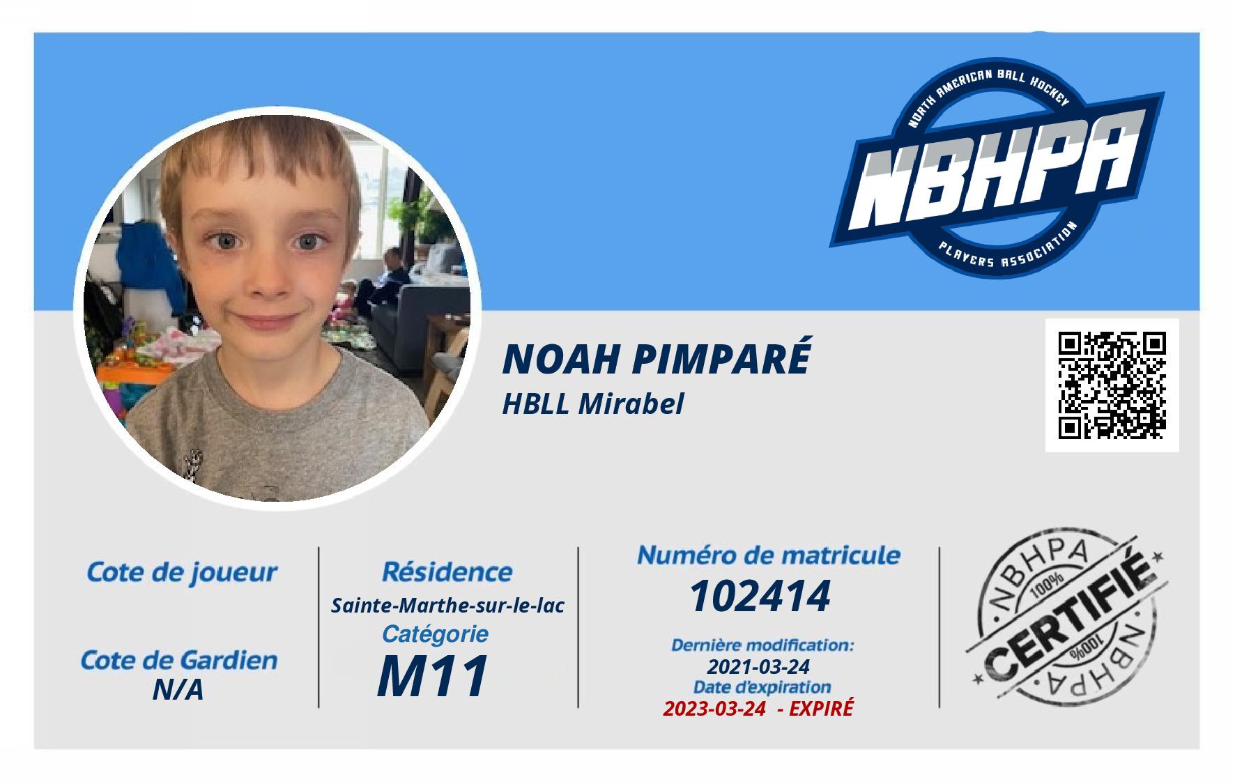 Noah Pimparé