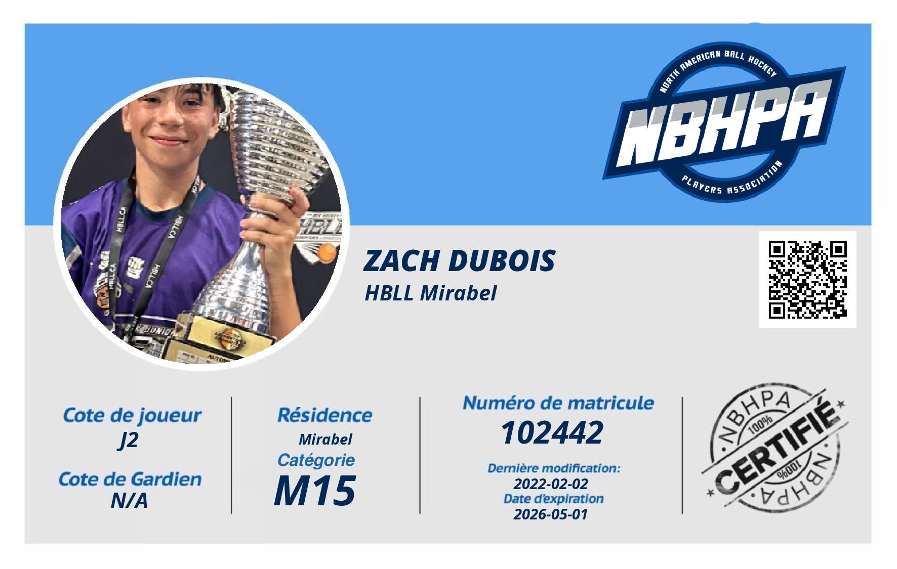 Zach Dubois