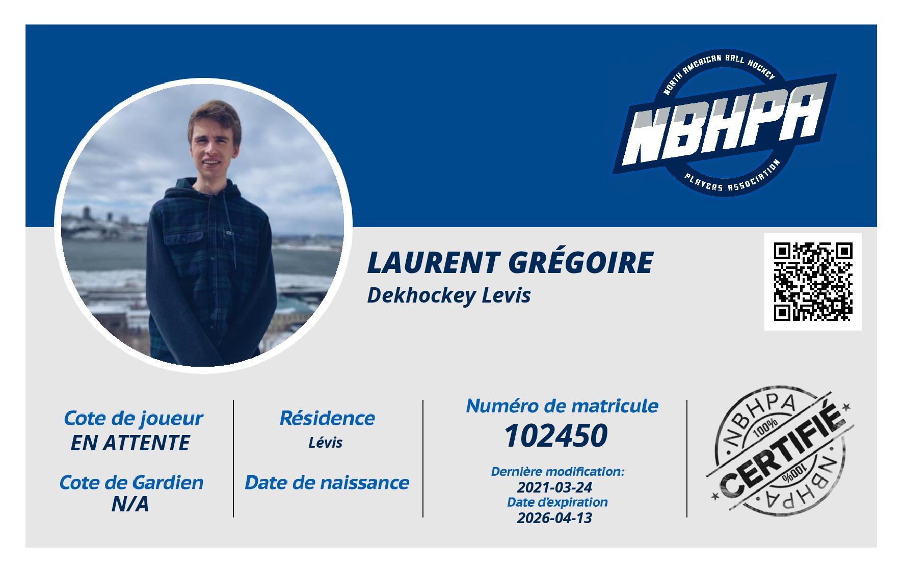 Laurent Grégoire