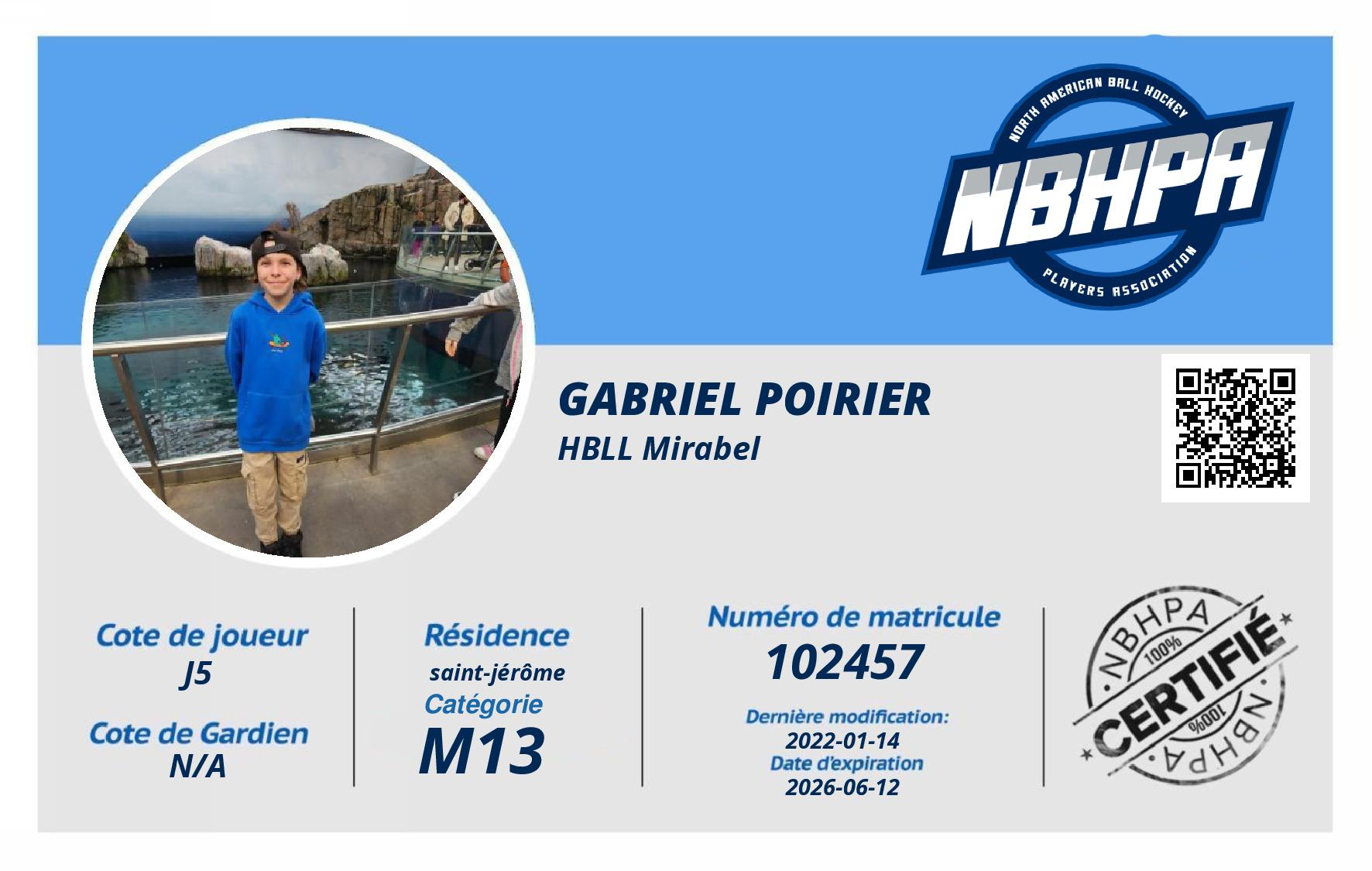 Gabriel Poirier