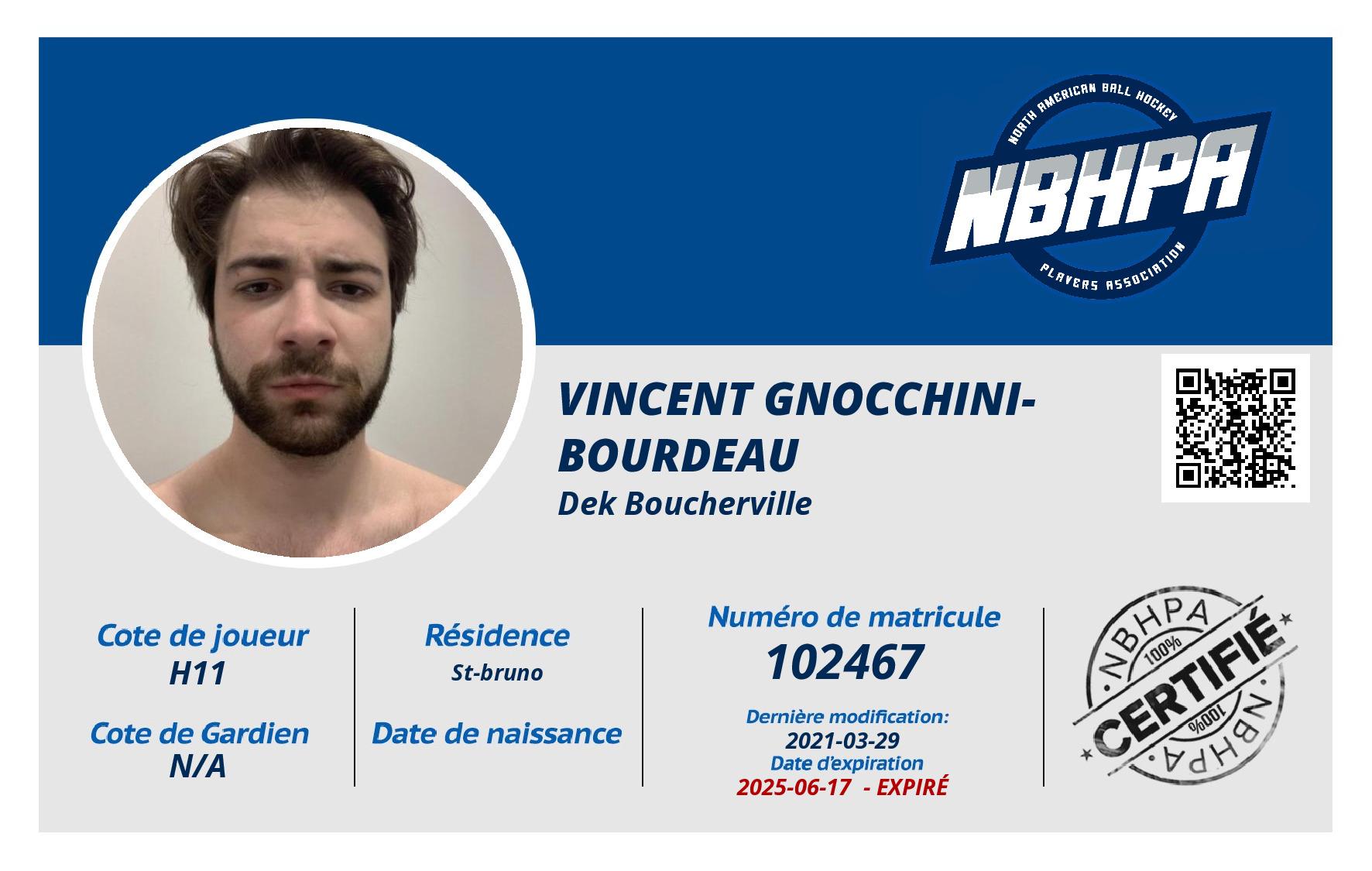 Vincent Gnocchini-Bourdeau